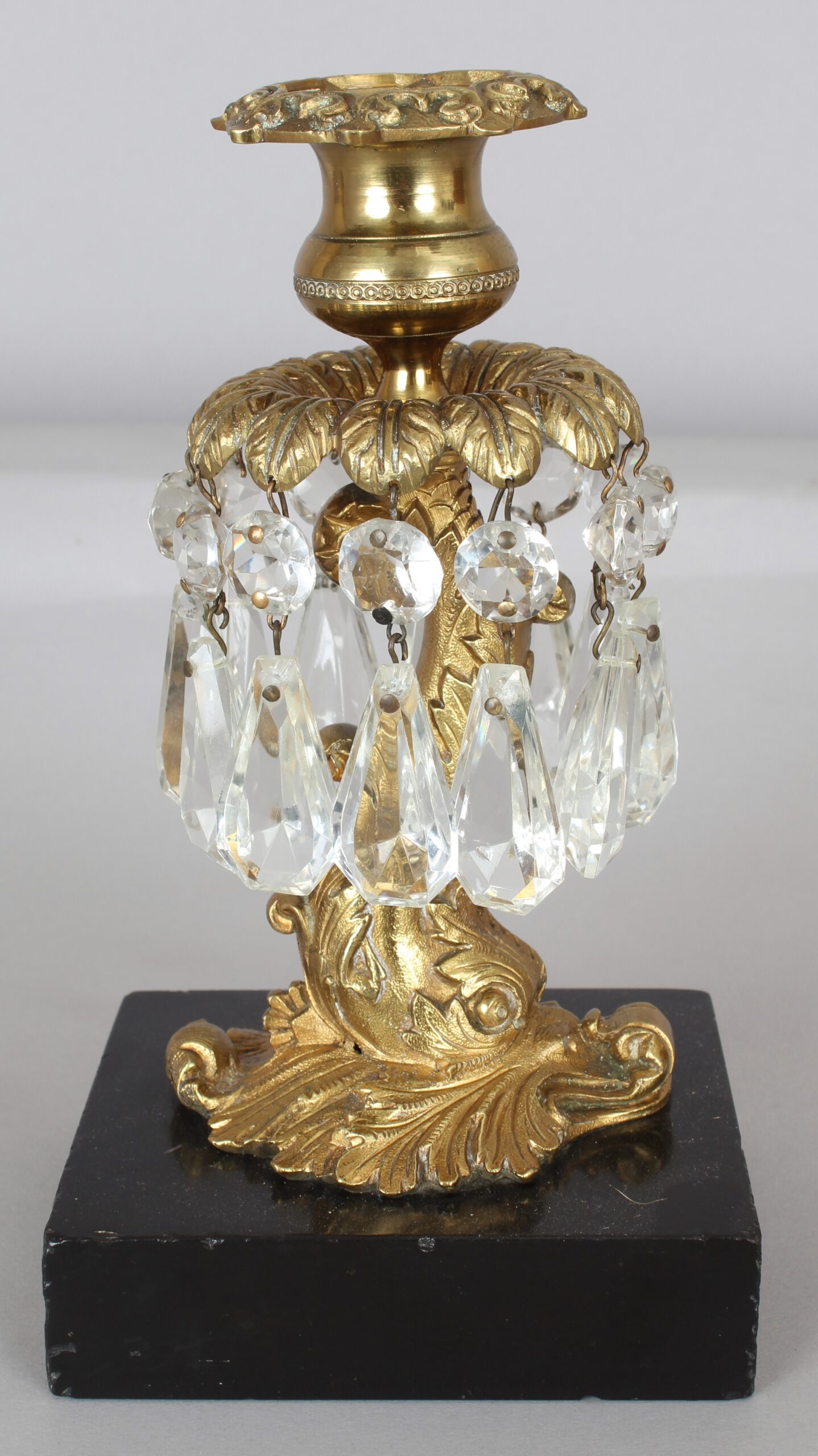 Pair of fine George IV period ormolu lights