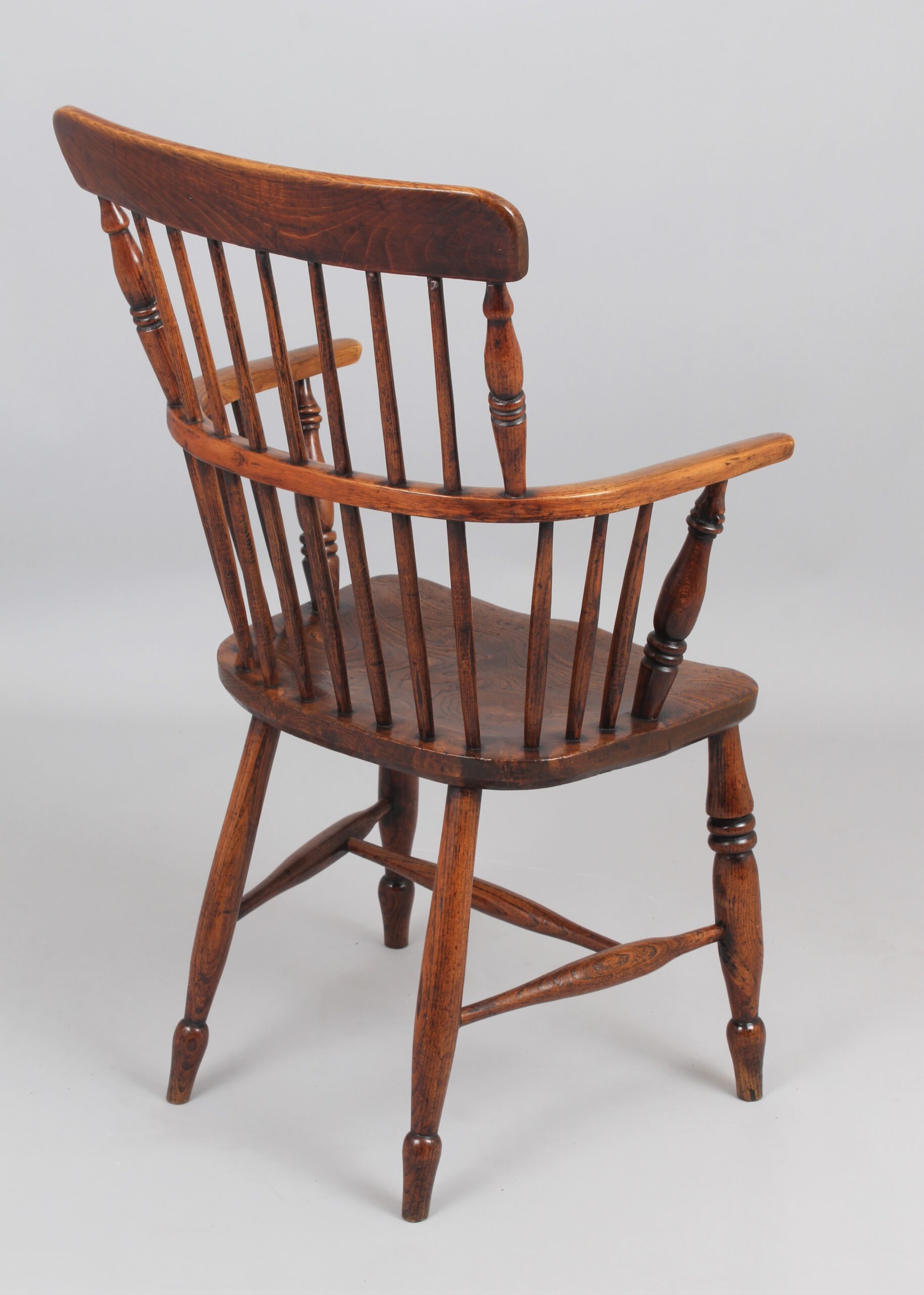 Ash and elm Windsor arm chair