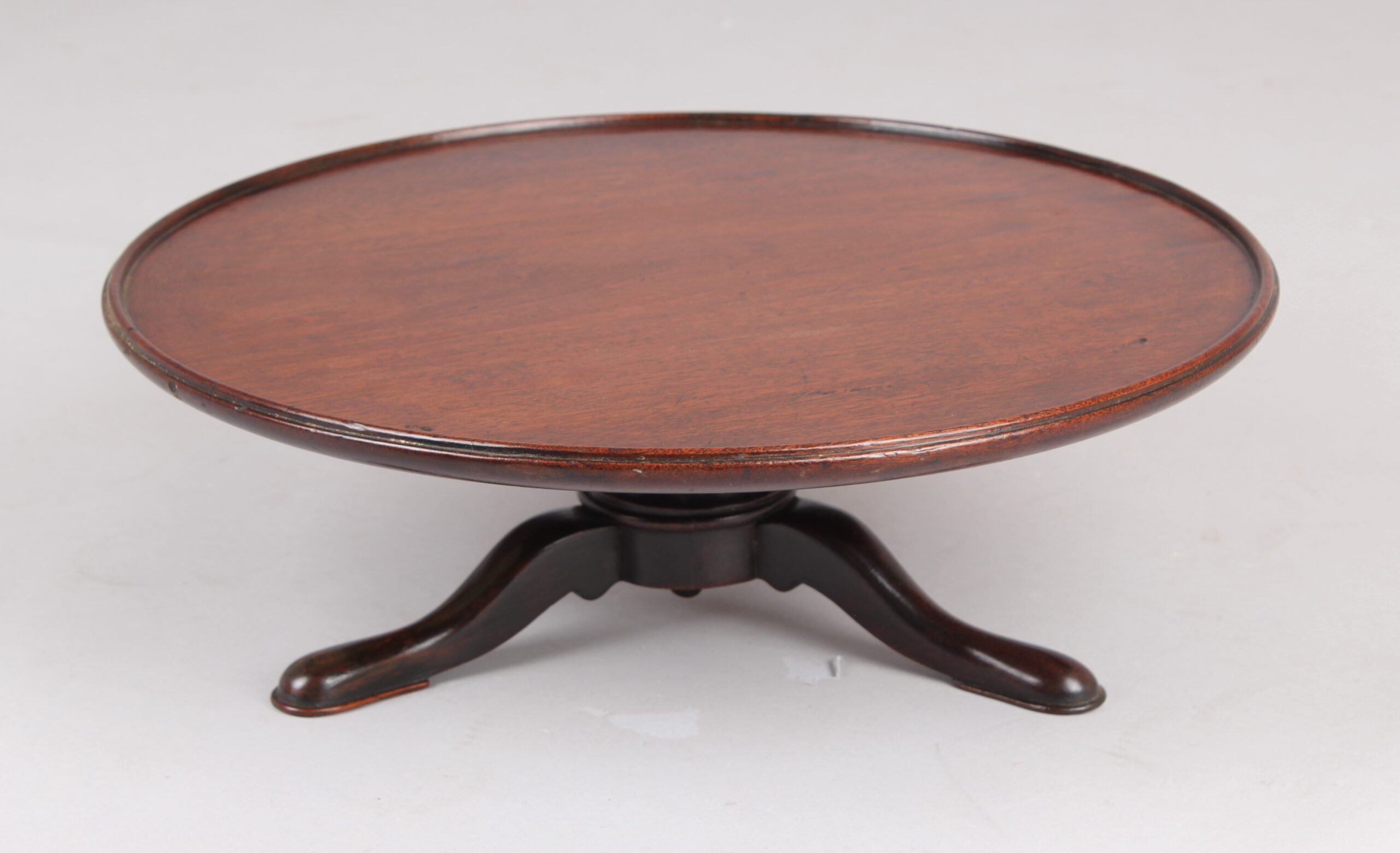 George III mahogany Lazy Susan