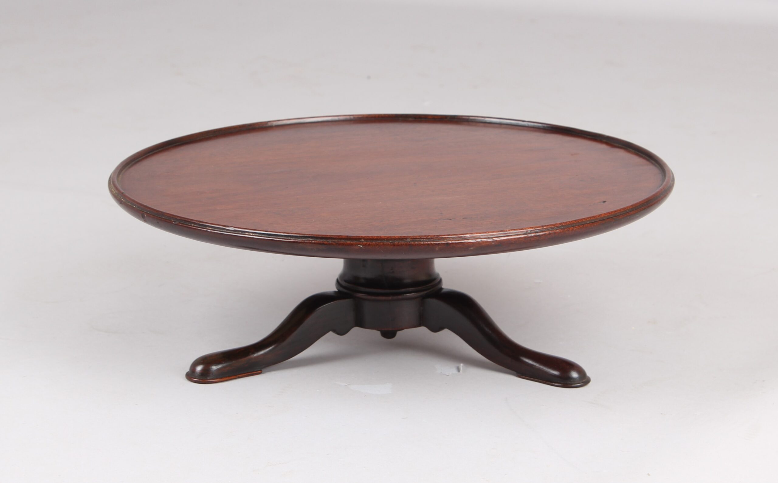George III mahogany Lazy Susan