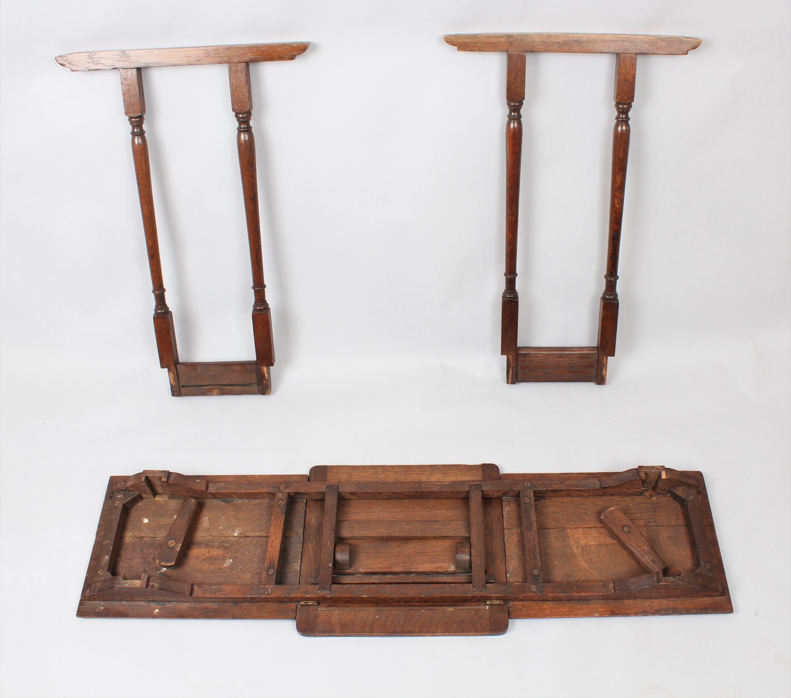 Late 19th early 20th oak reading, artist’s or musician’s table
