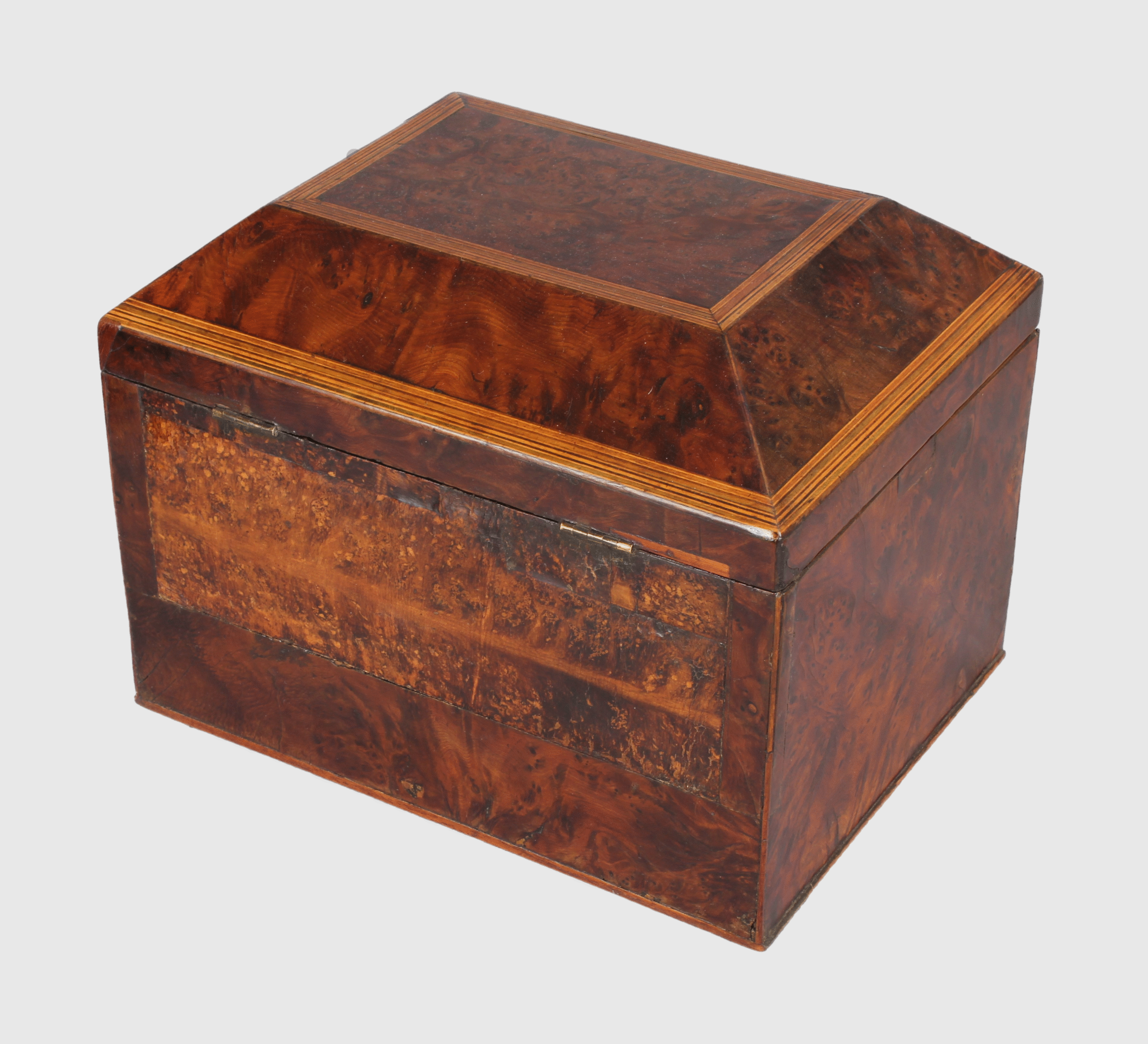 A lidded document box