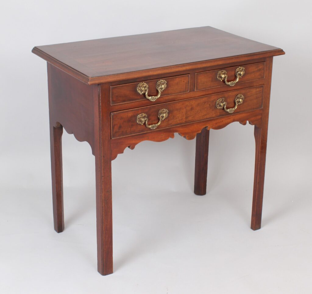 Fine quality mahogany low boy