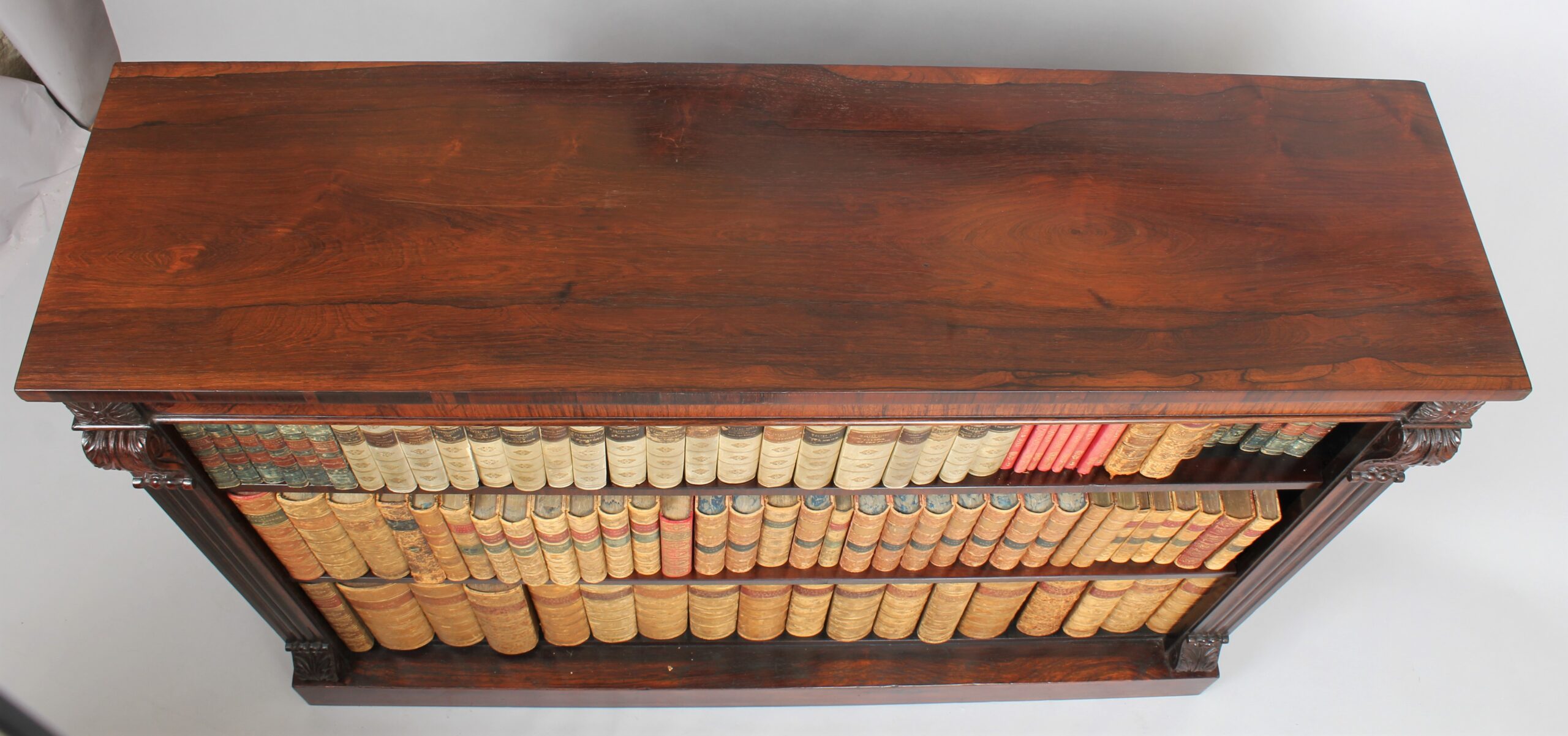 George IV period rosewood bookcase