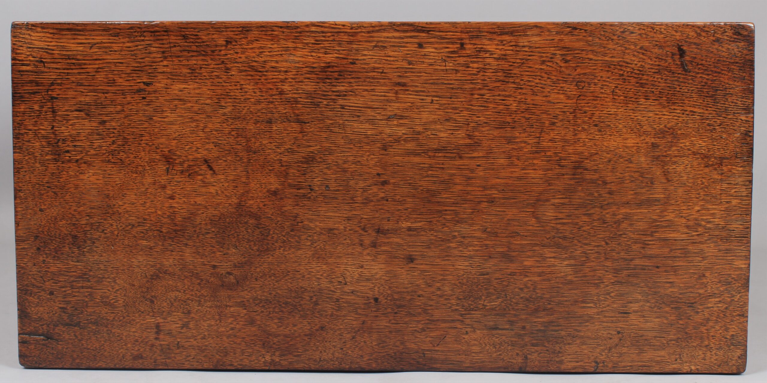 Rare George II period oak chest of drawers of diminutive size