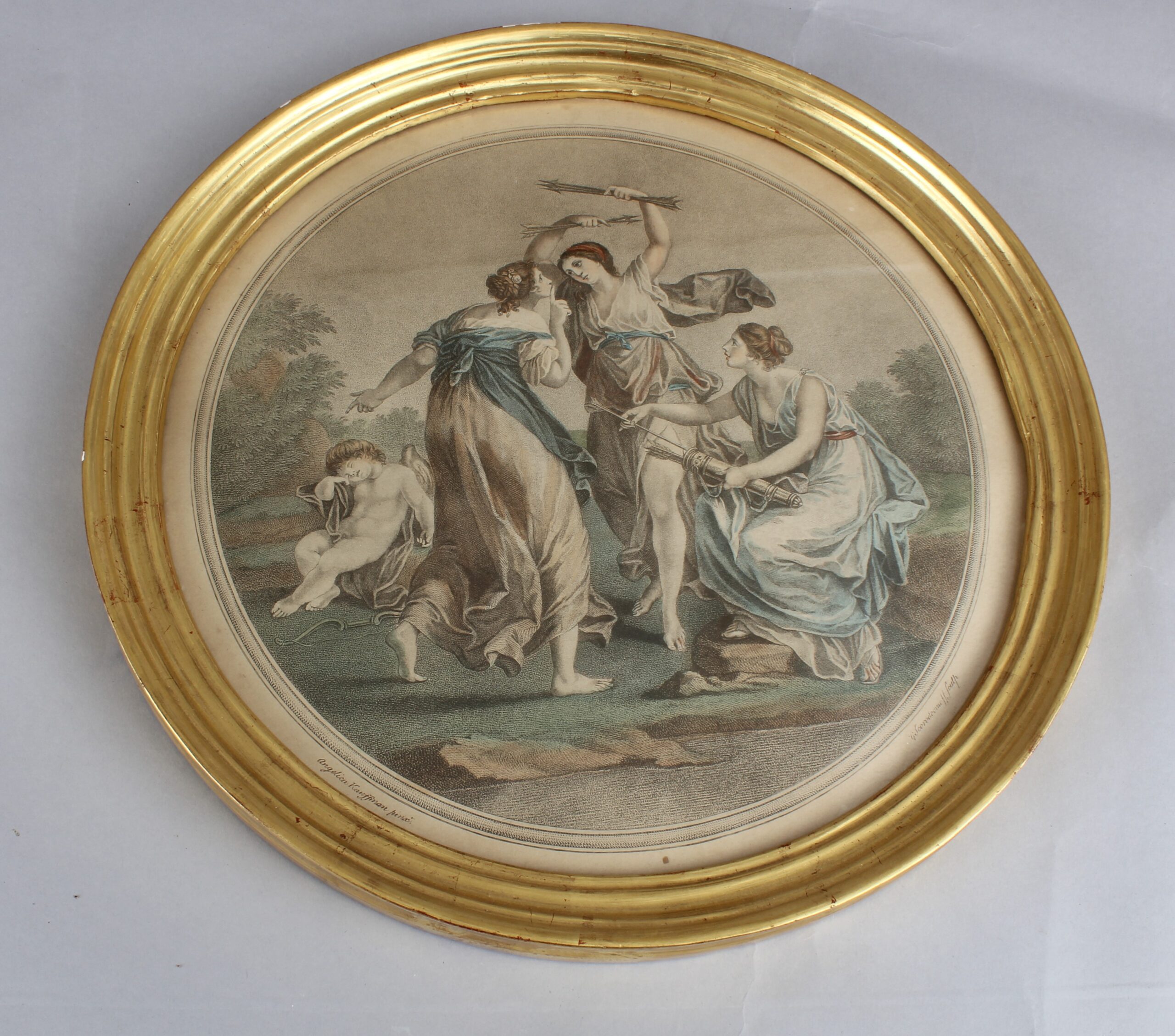 Pair of early 19th century stipple engravings