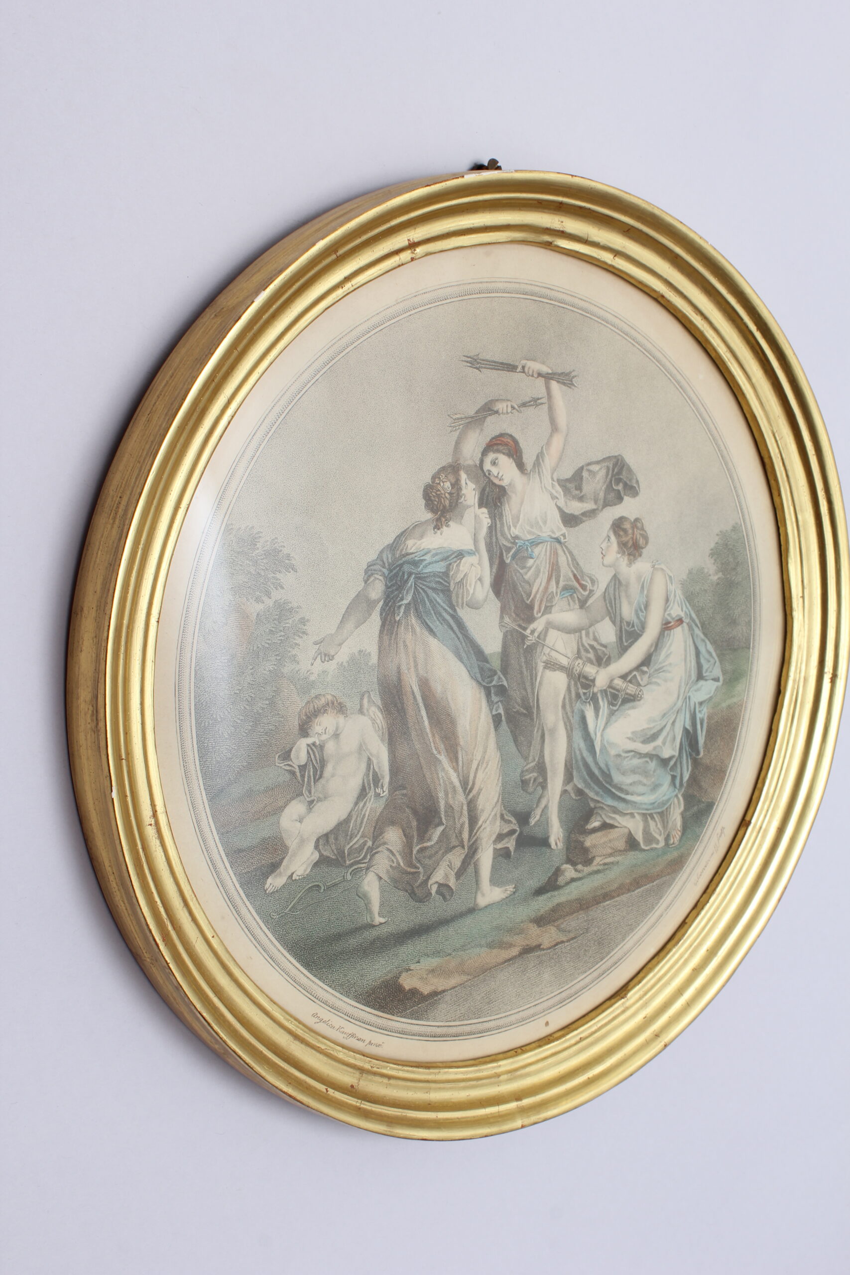 Pair of early 19th century stipple engravings