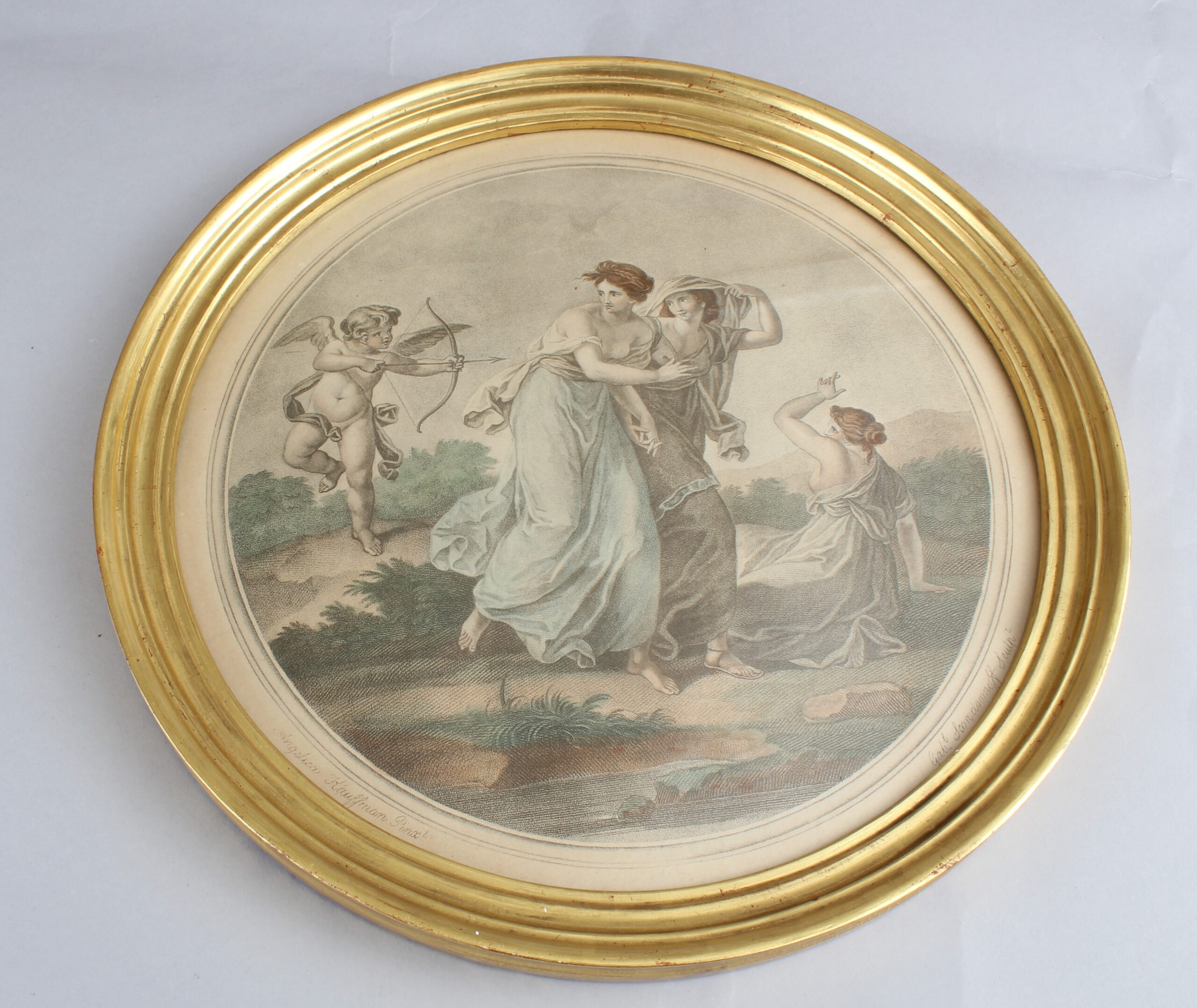 Pair of early 19th century stipple engravings