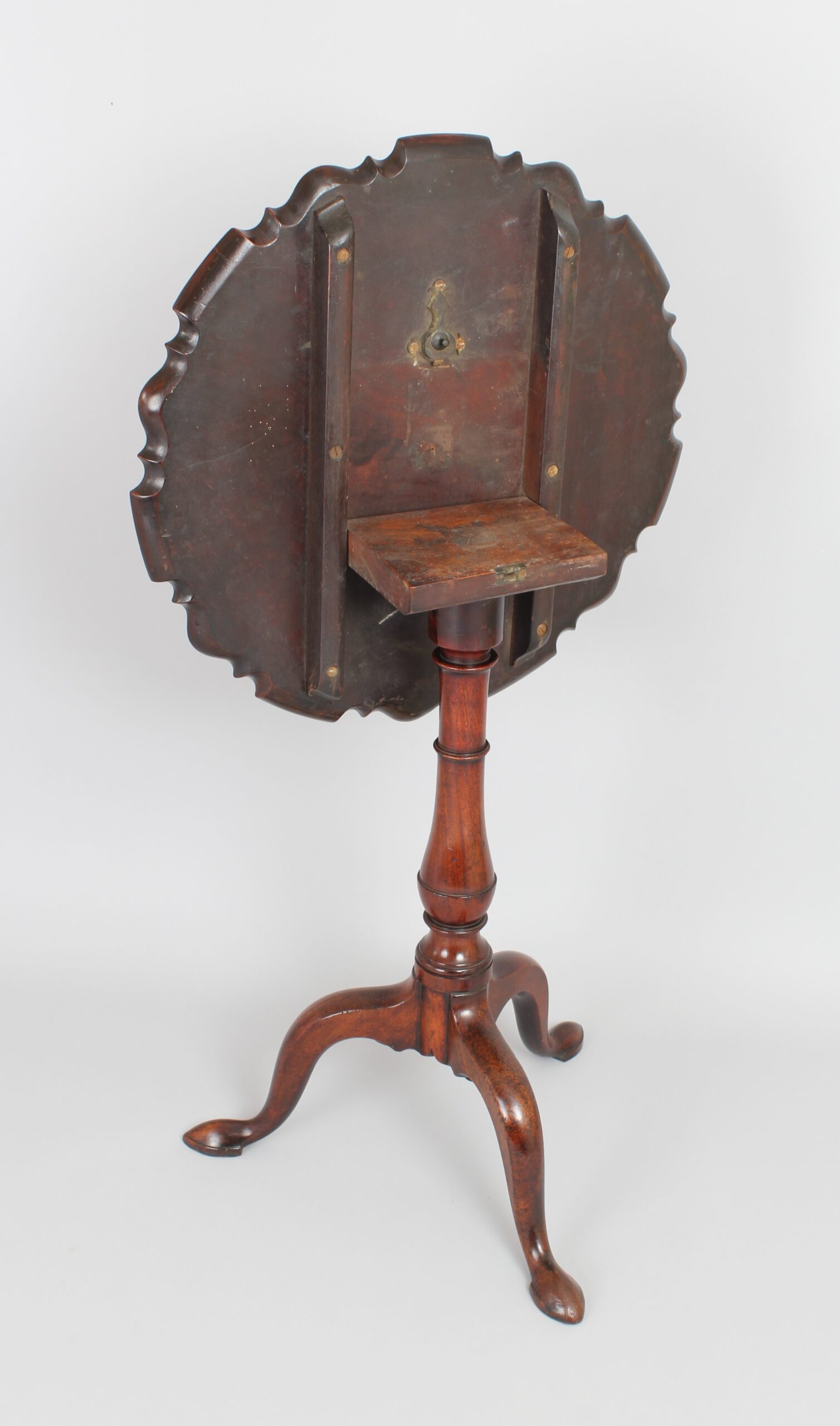 A George III period mahogany tripod table
