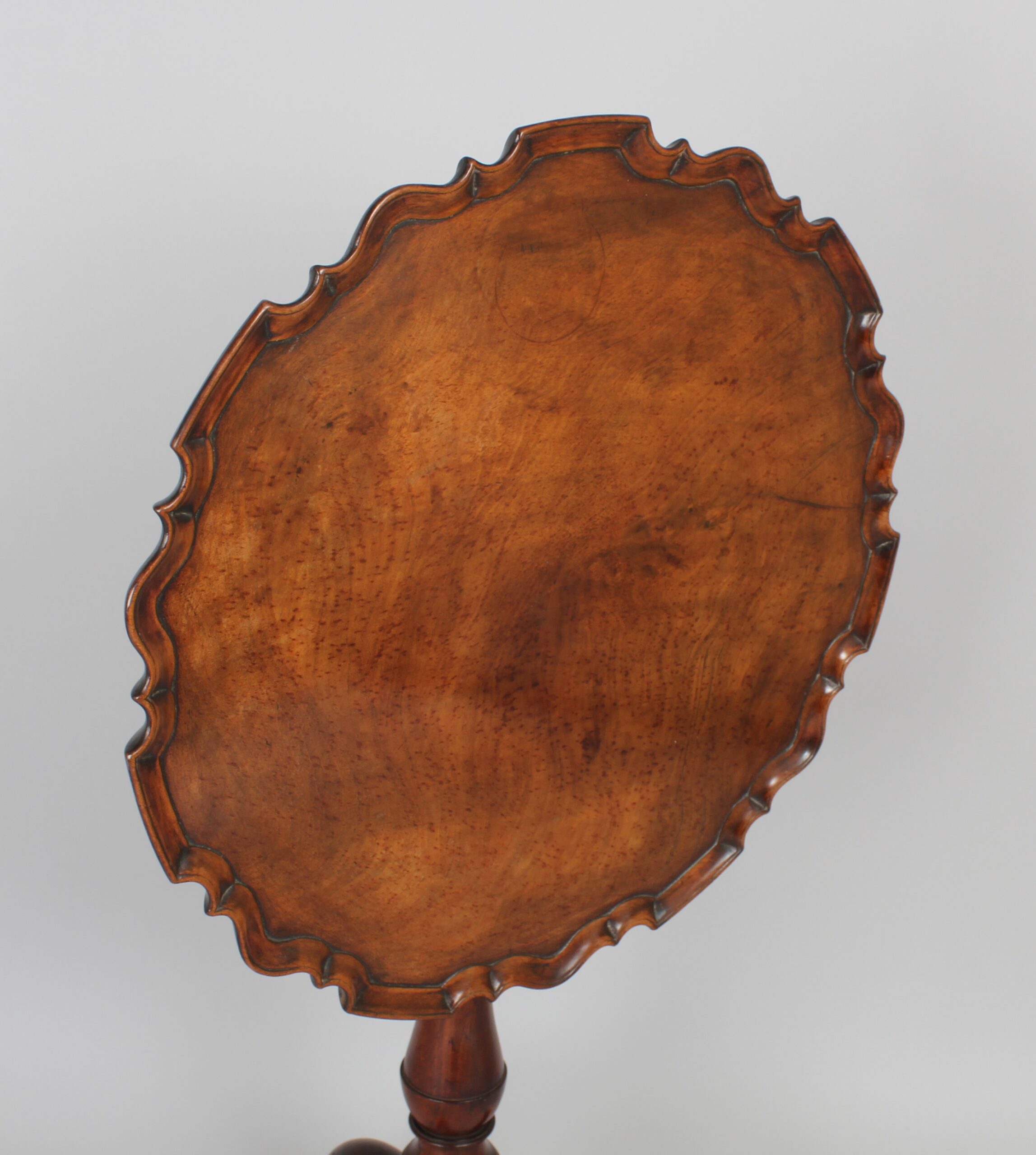 A George III period mahogany tripod table