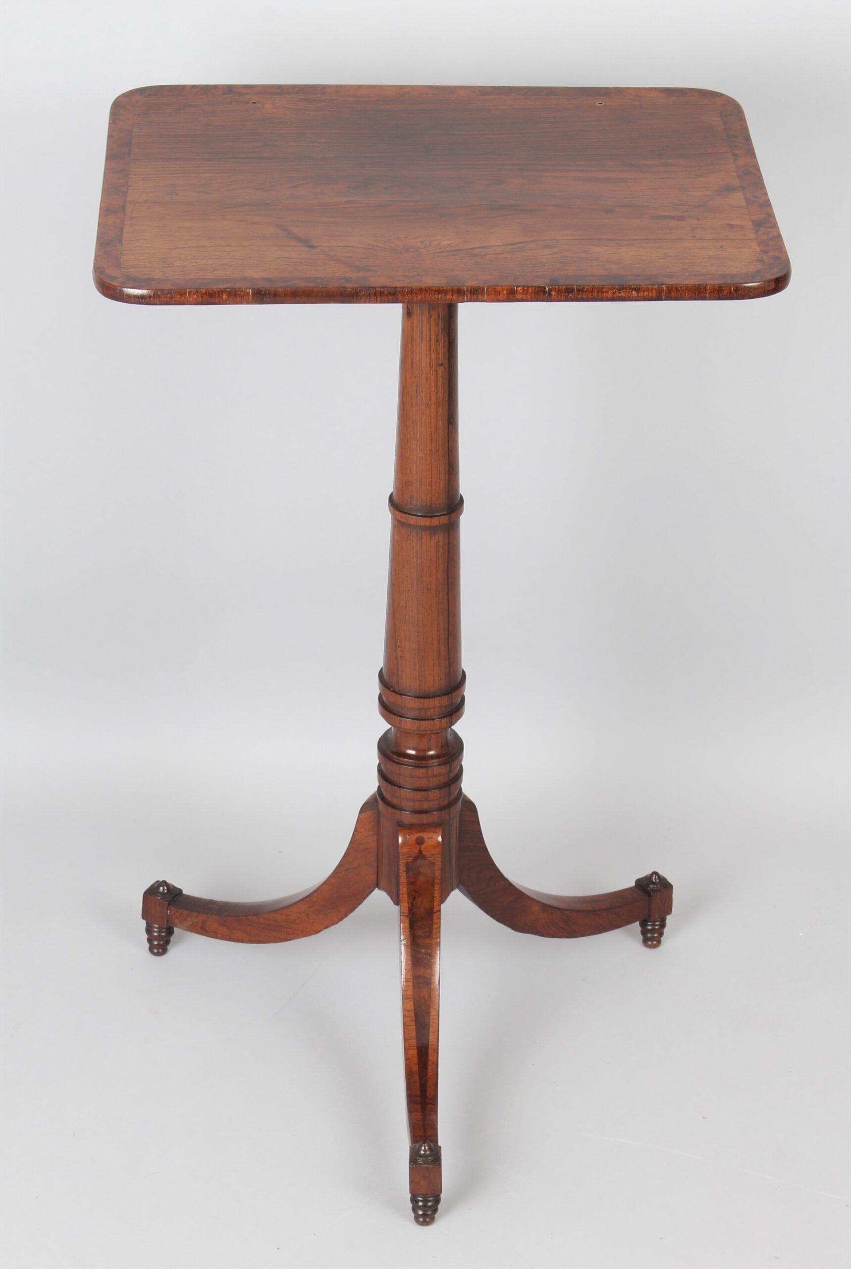 Fine Regency rosewood reading table