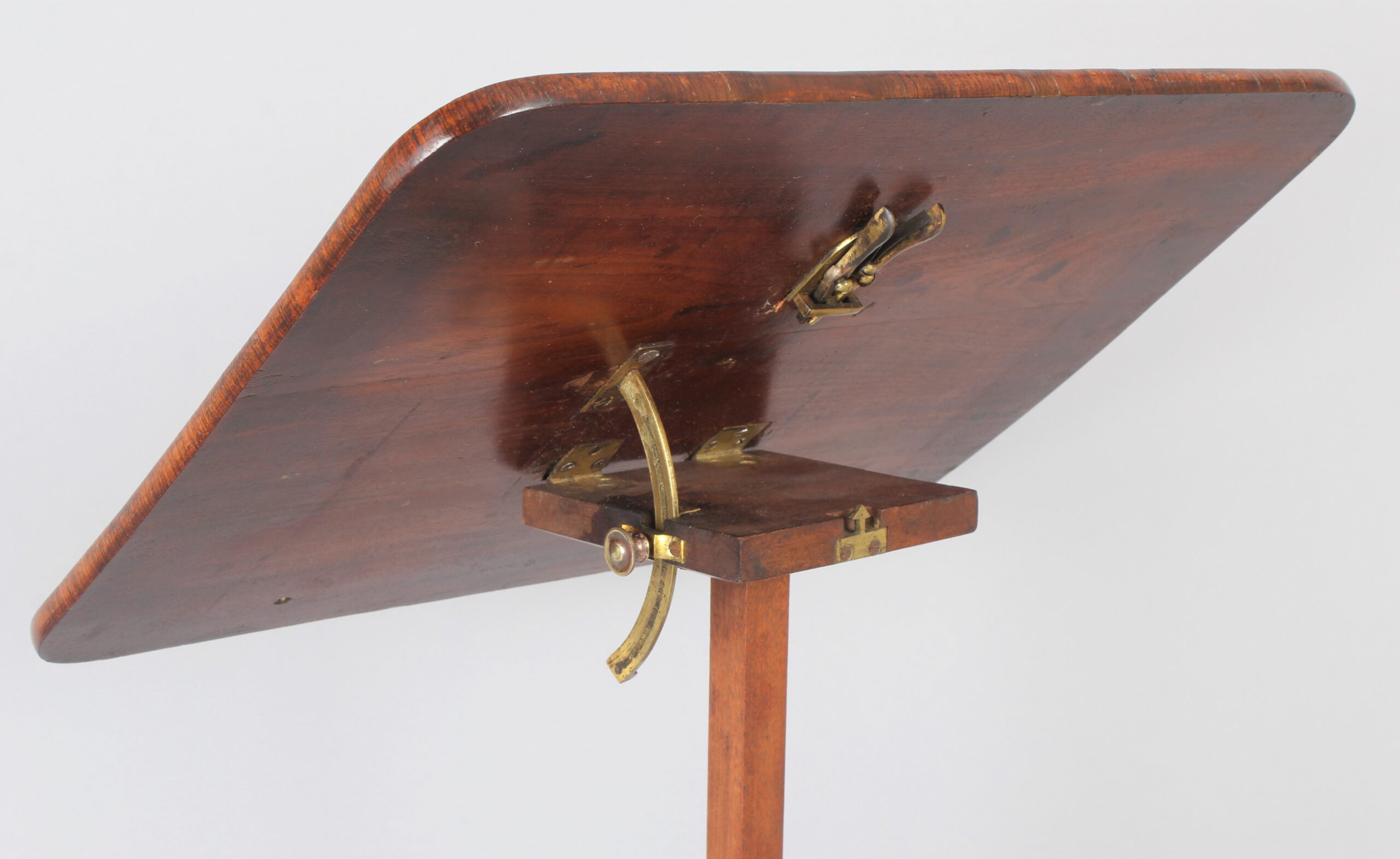 Fine Regency rosewood reading table