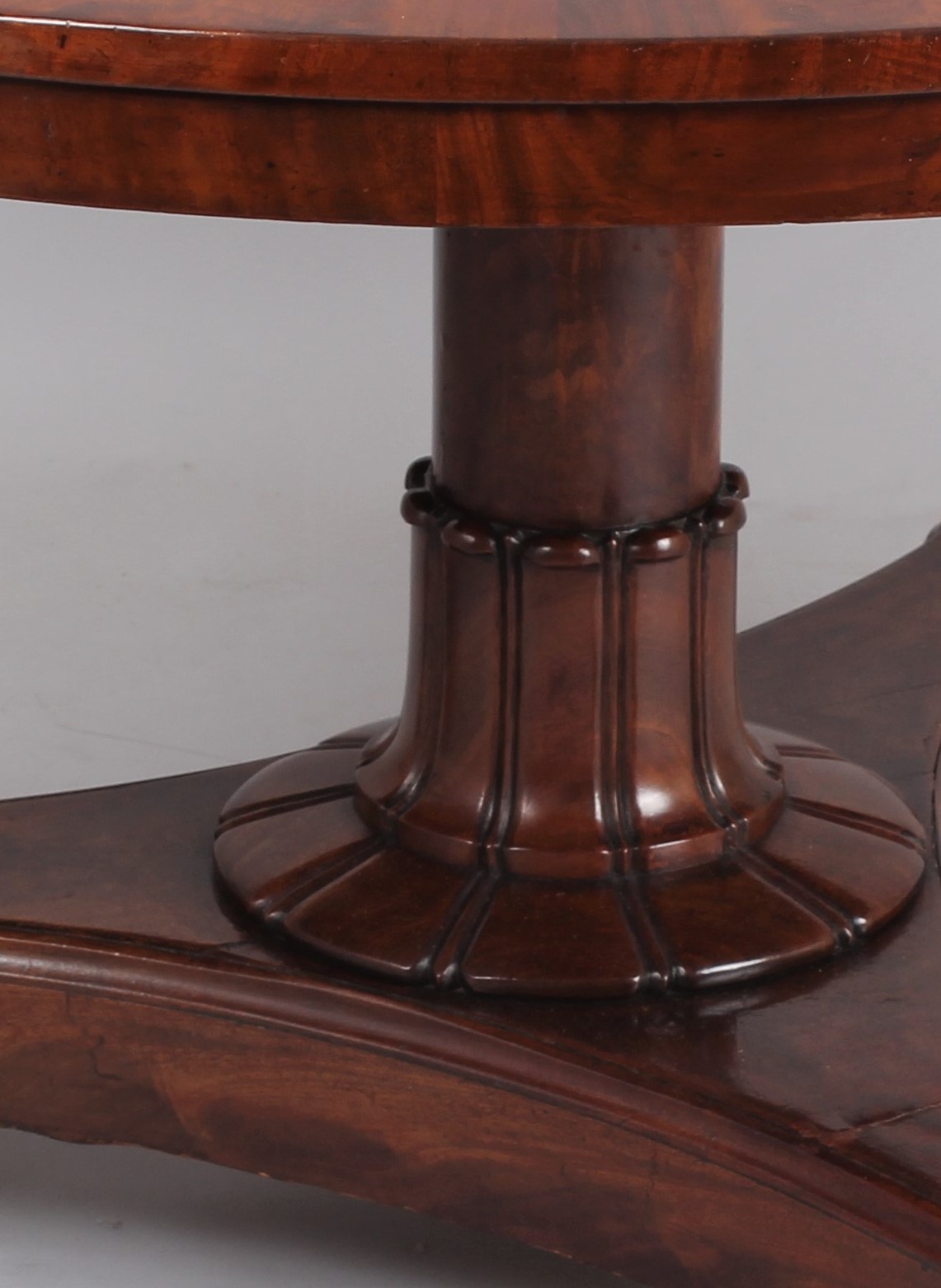 George IV mahogany pedestal table