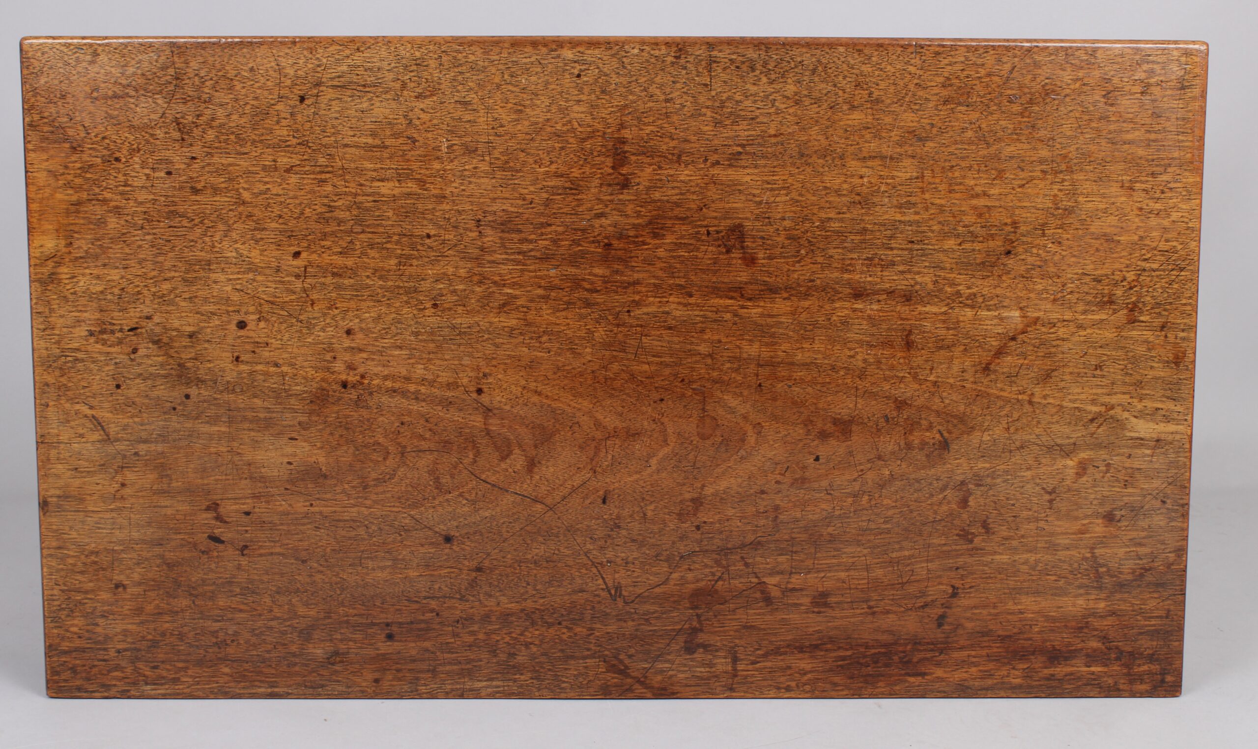 A George III period pale mahogany side-table