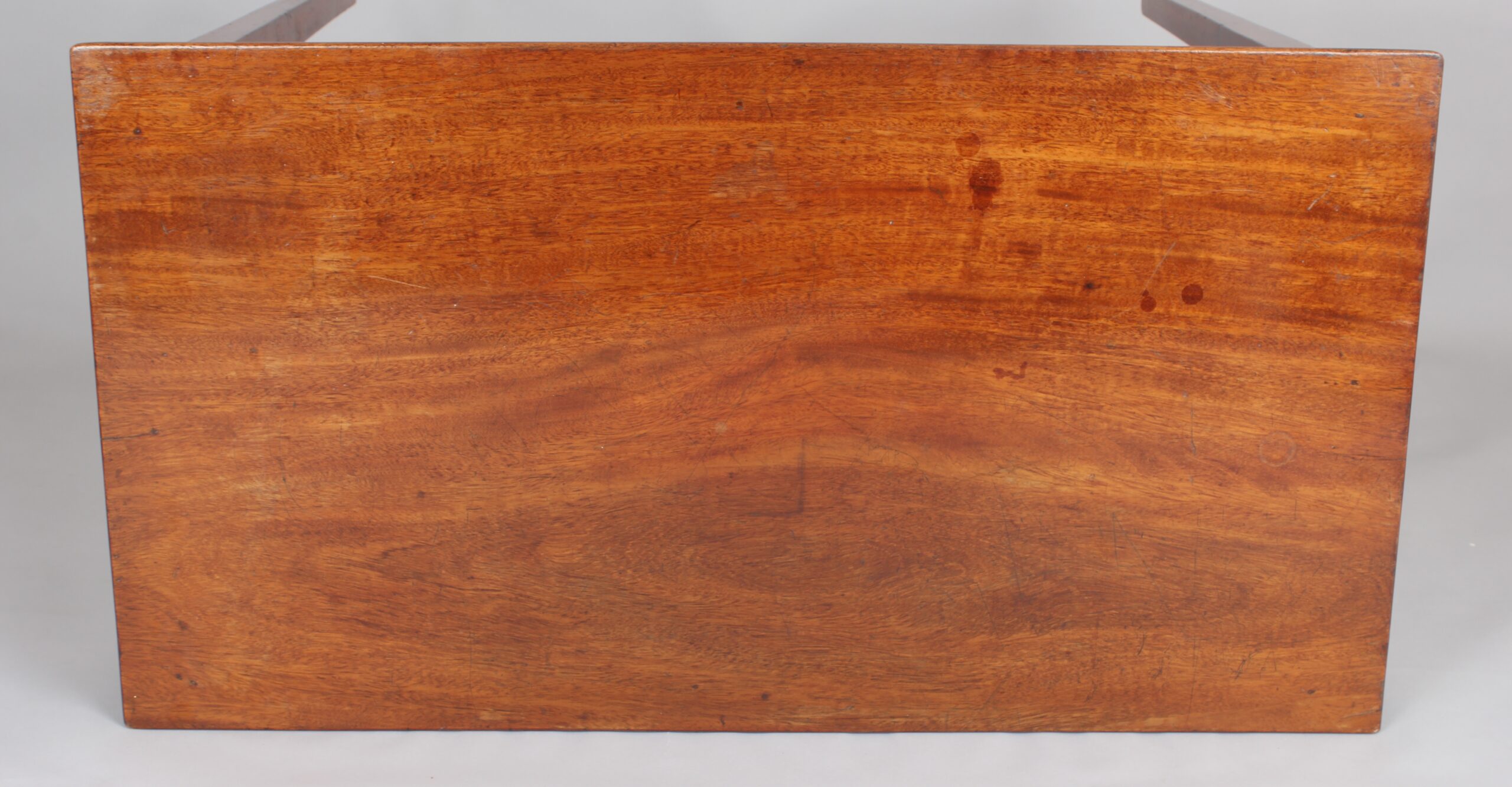 George III mahogany single drawer side table