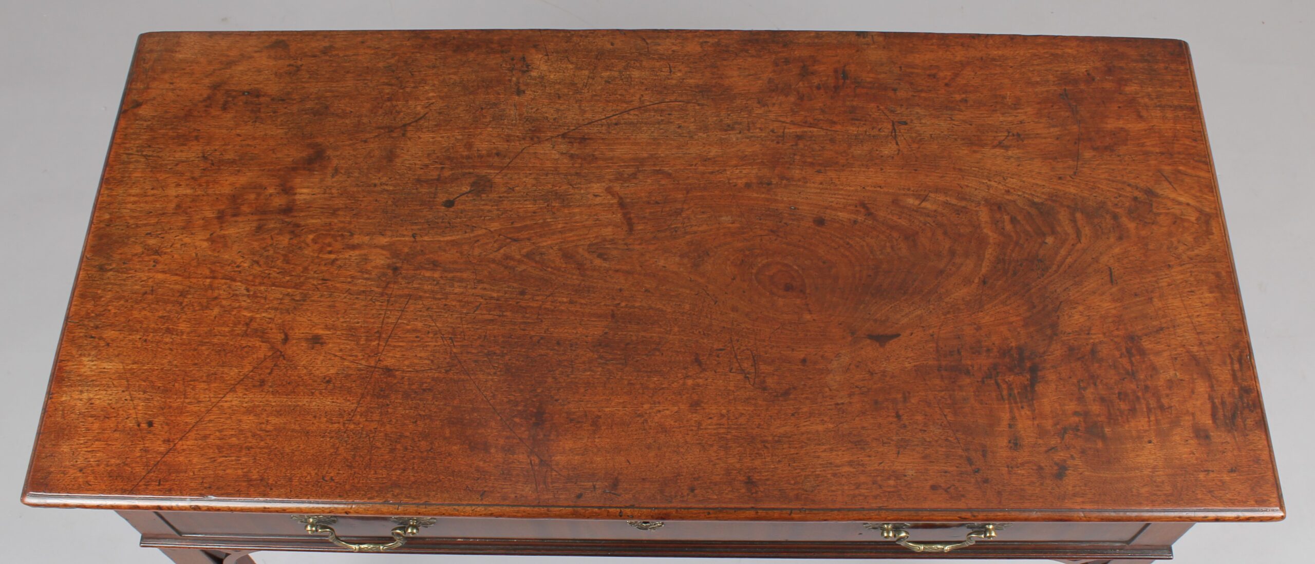 George III period mahogany side table