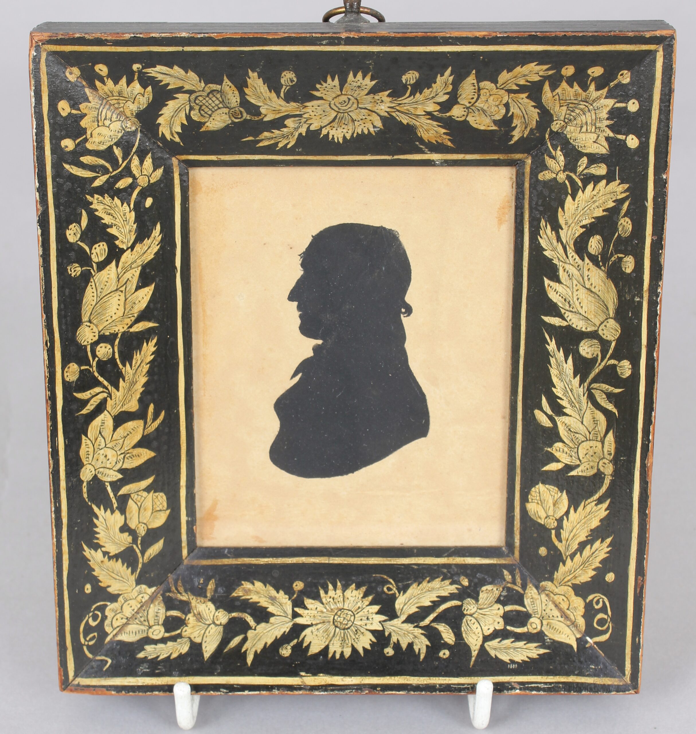 Early 19th century silhouette portrait