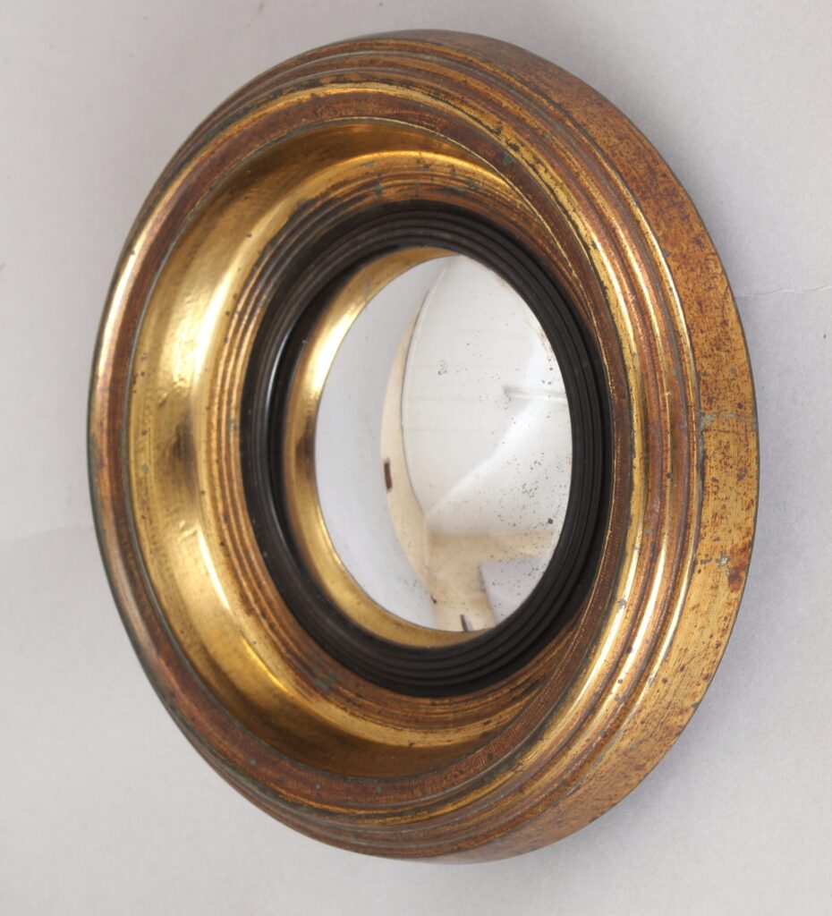 Regency miniature convex mirror