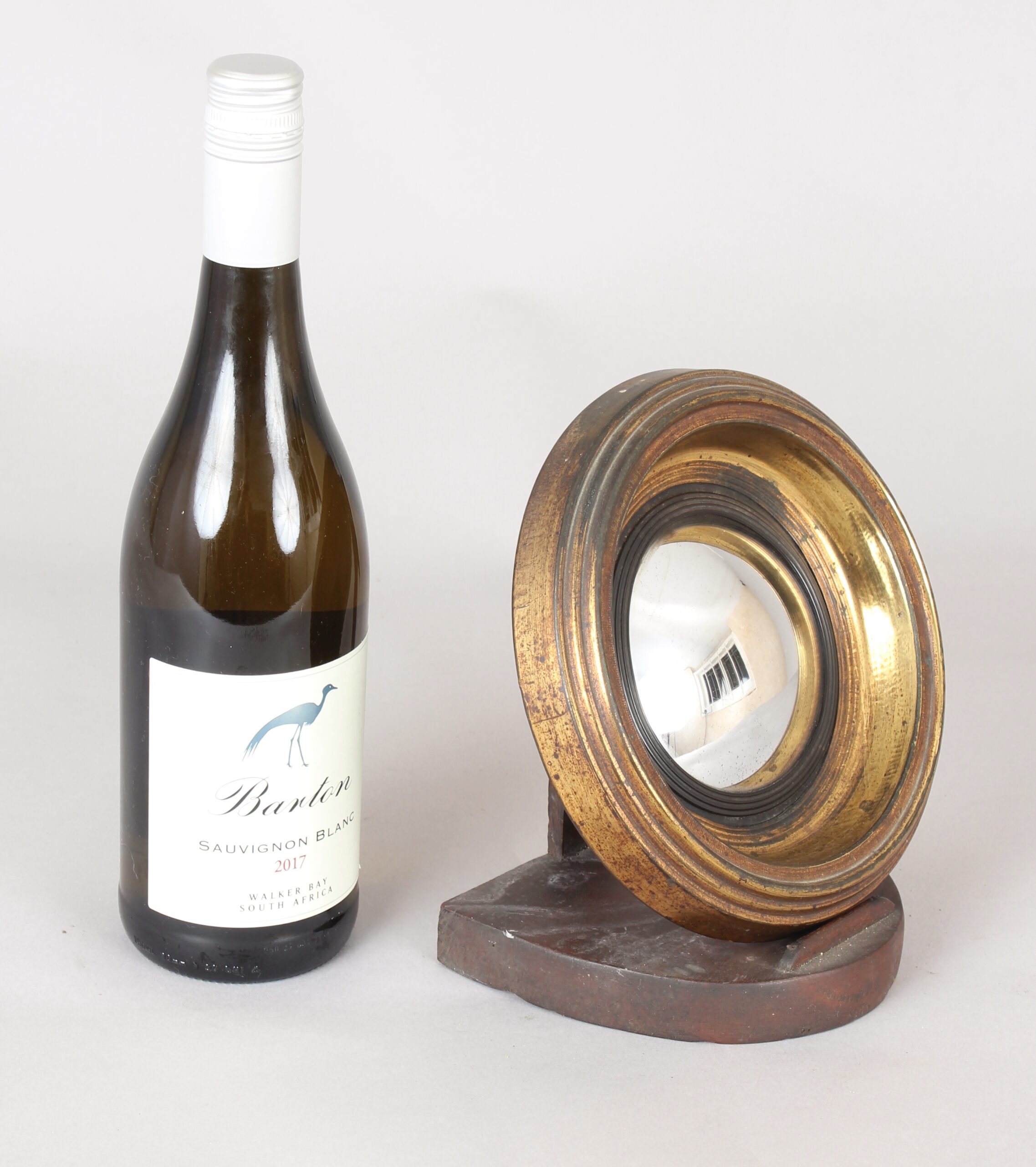 Regency miniature convex mirror
