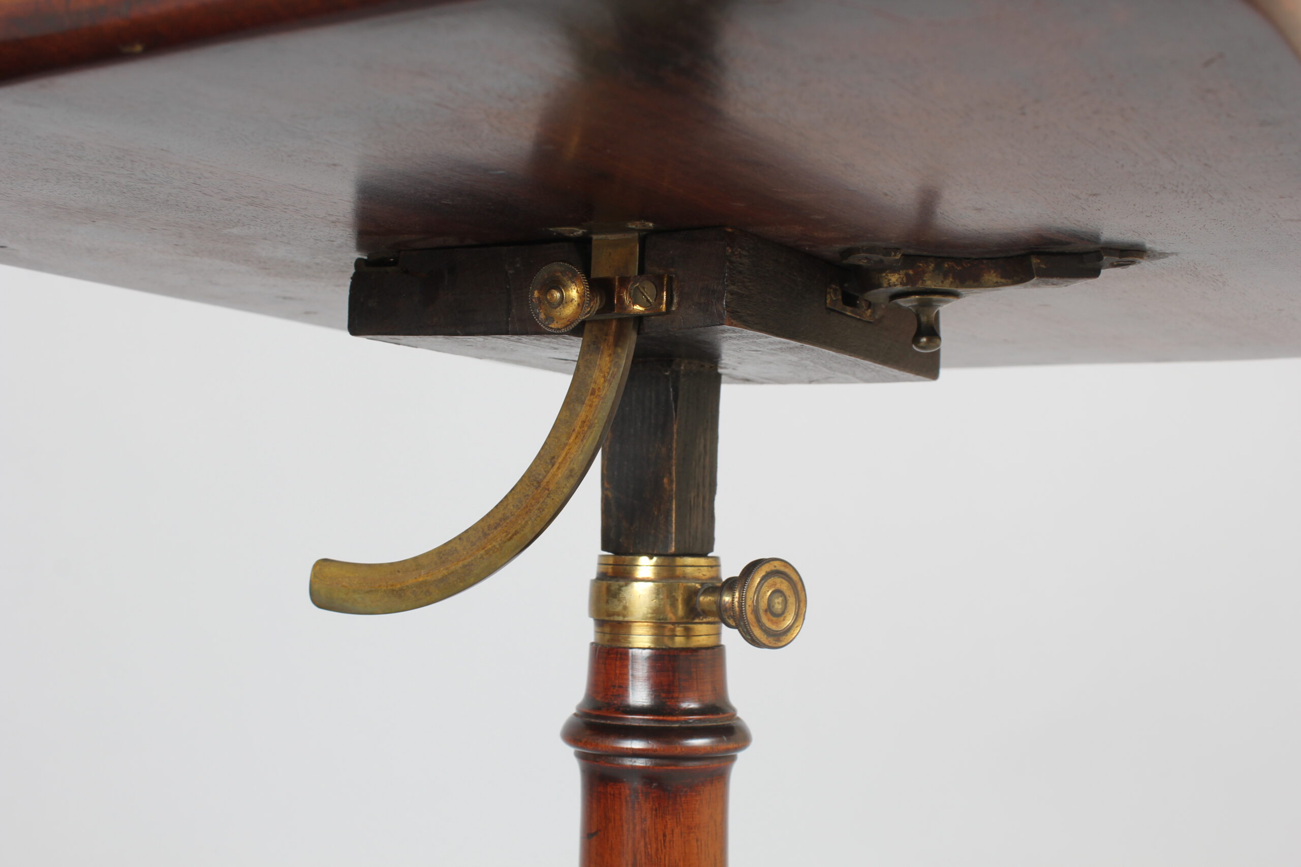 Regency period mahogany reading table