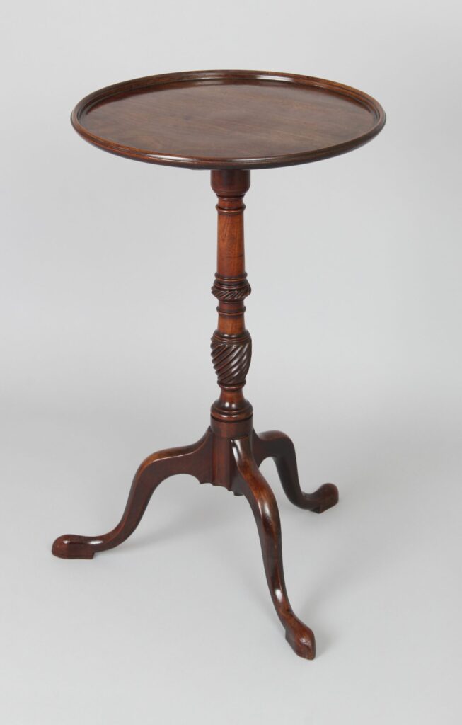 George III mahogany tripod table
