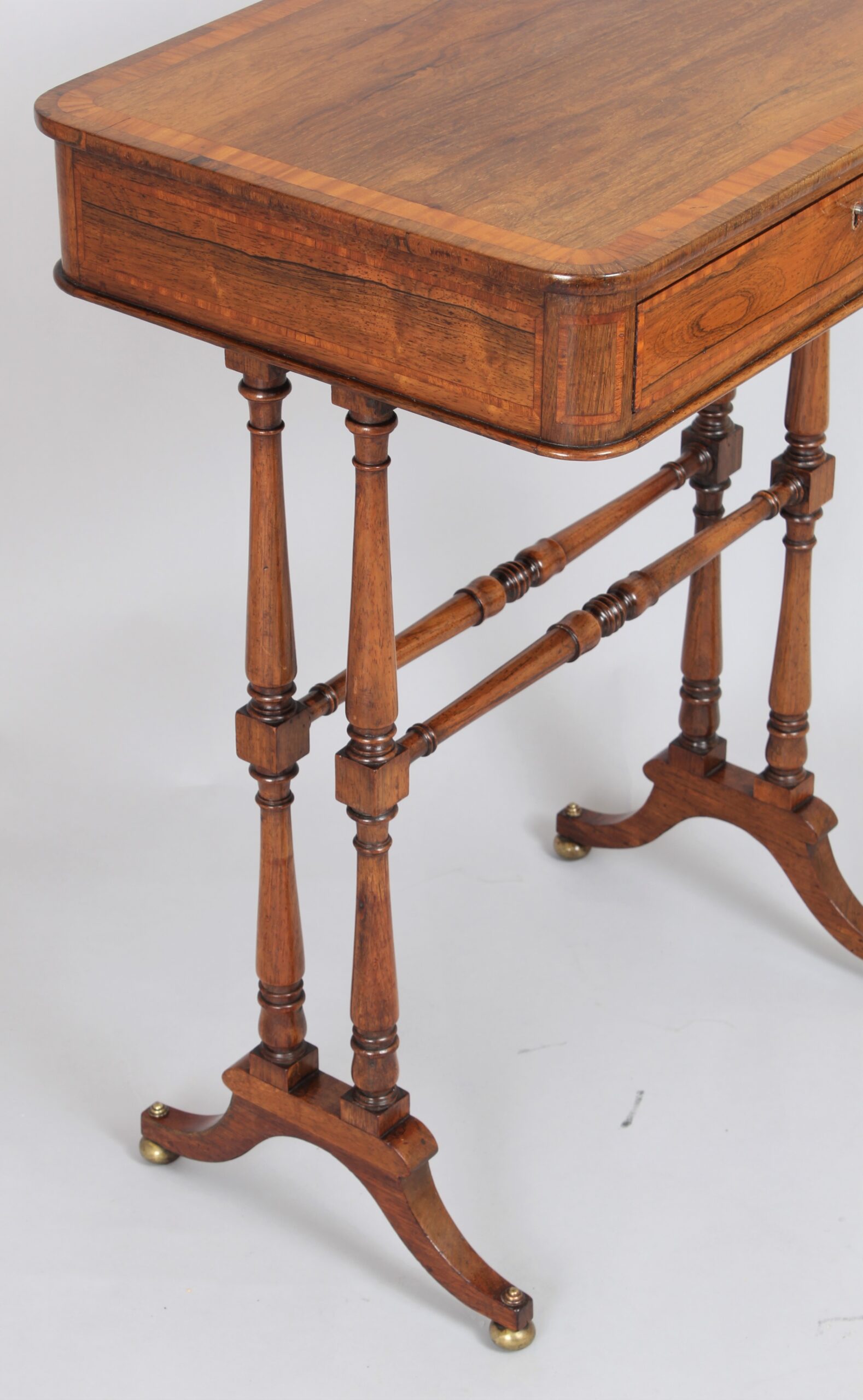 Elegant rosewood work table