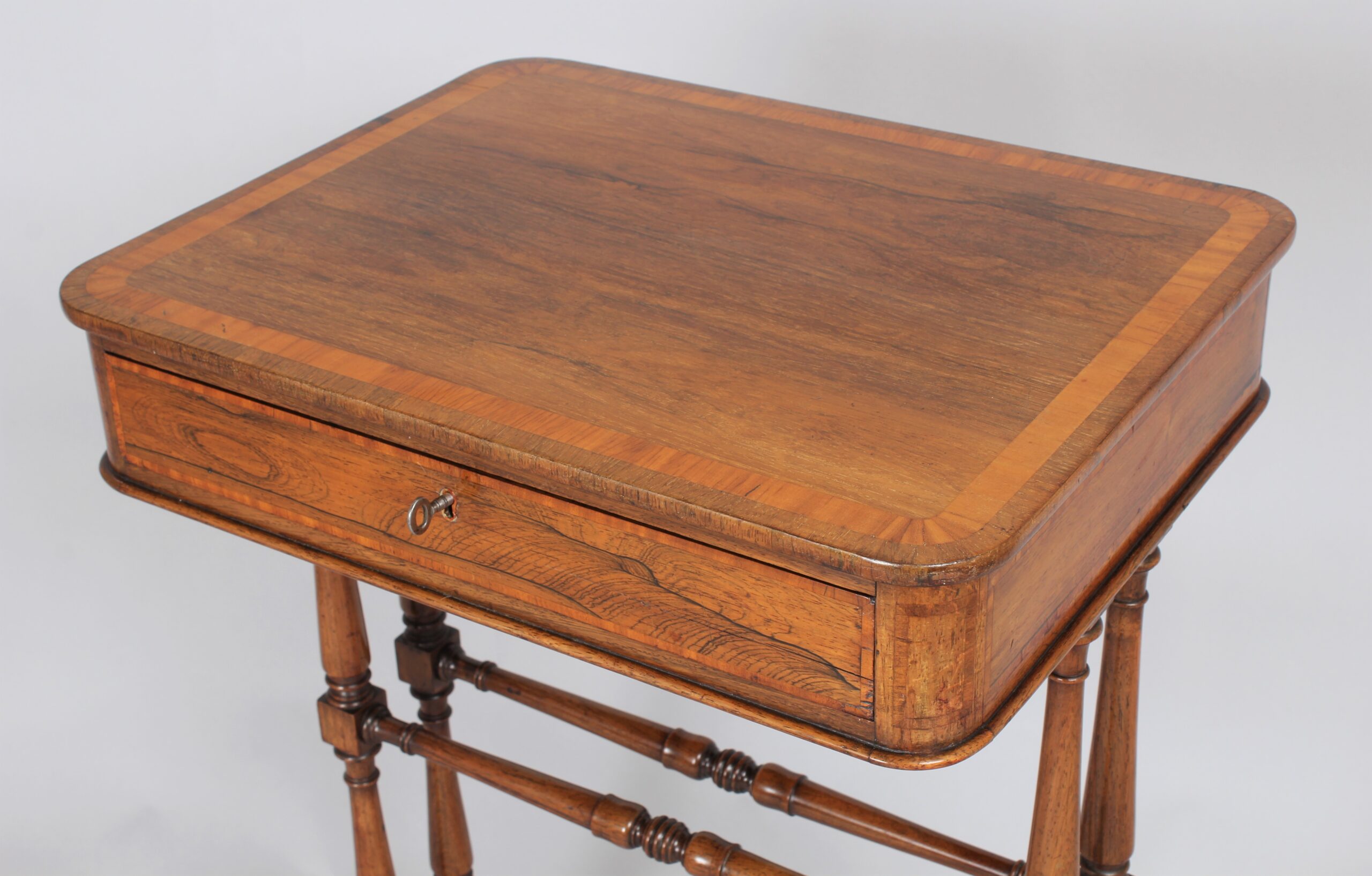 Elegant rosewood work table