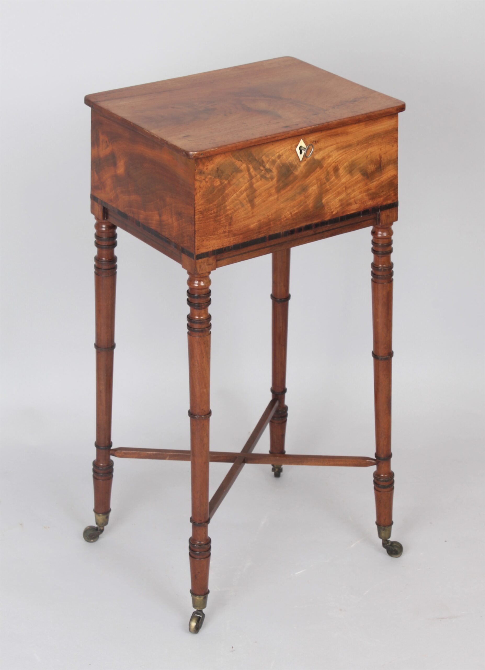 George III period mahogany work-table