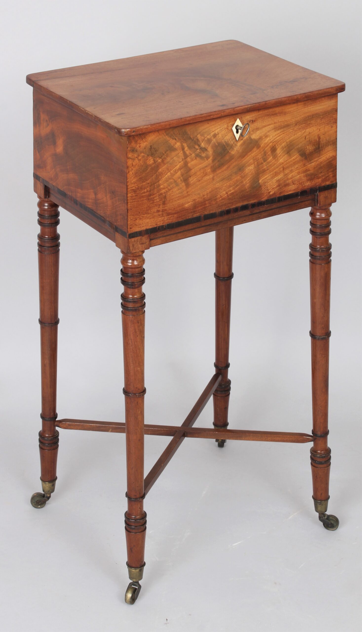 George III period mahogany work-table