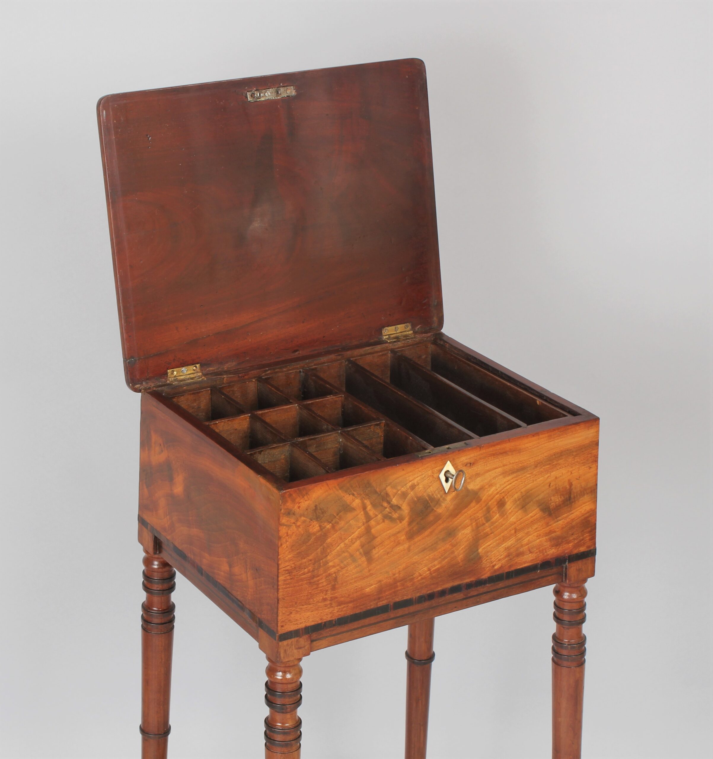 George III period mahogany work-table