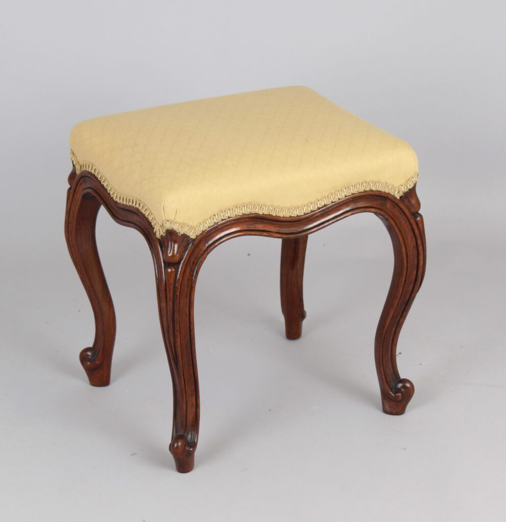 Victorian rosewood stool