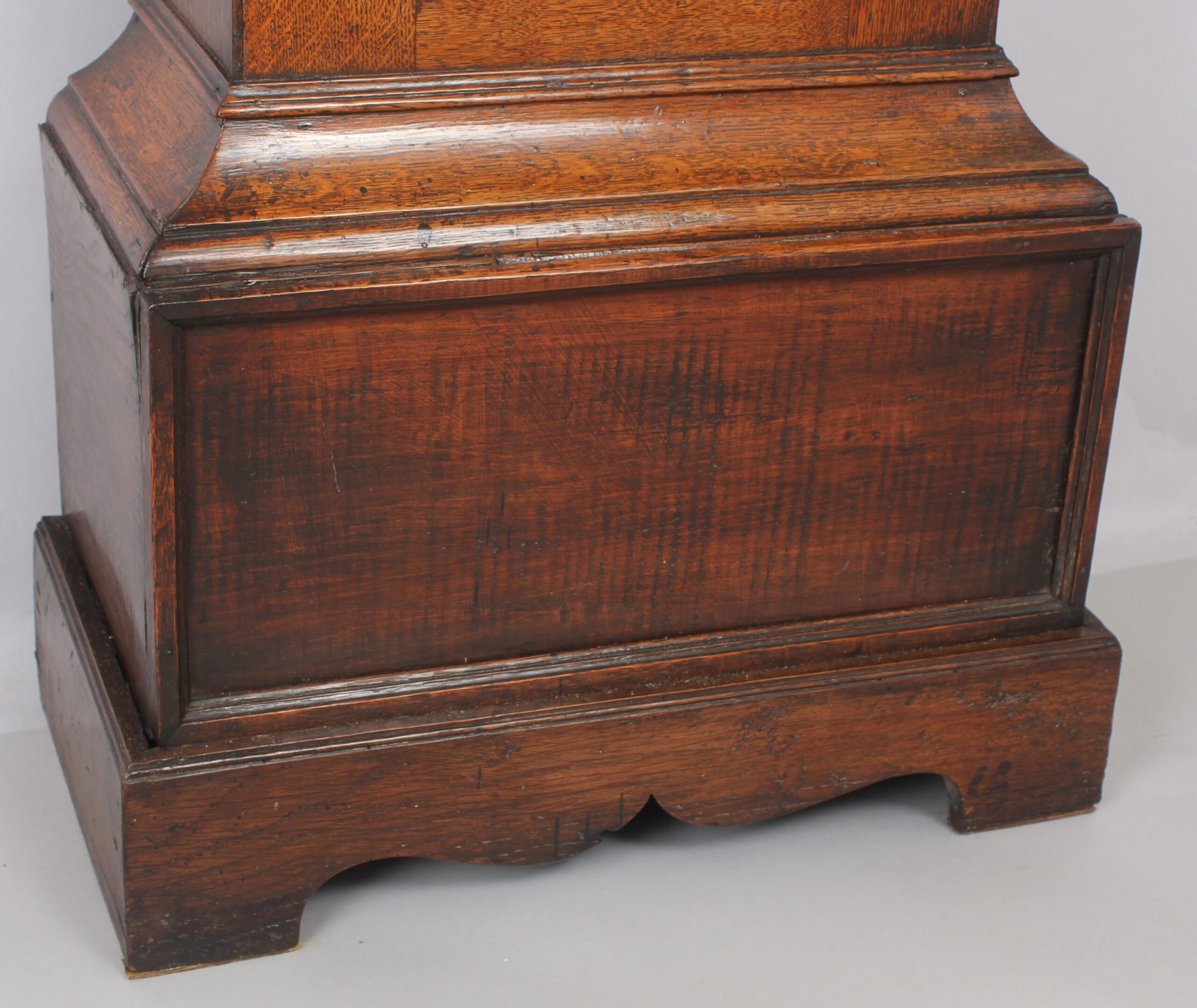 George III period 30-hour long-case clock