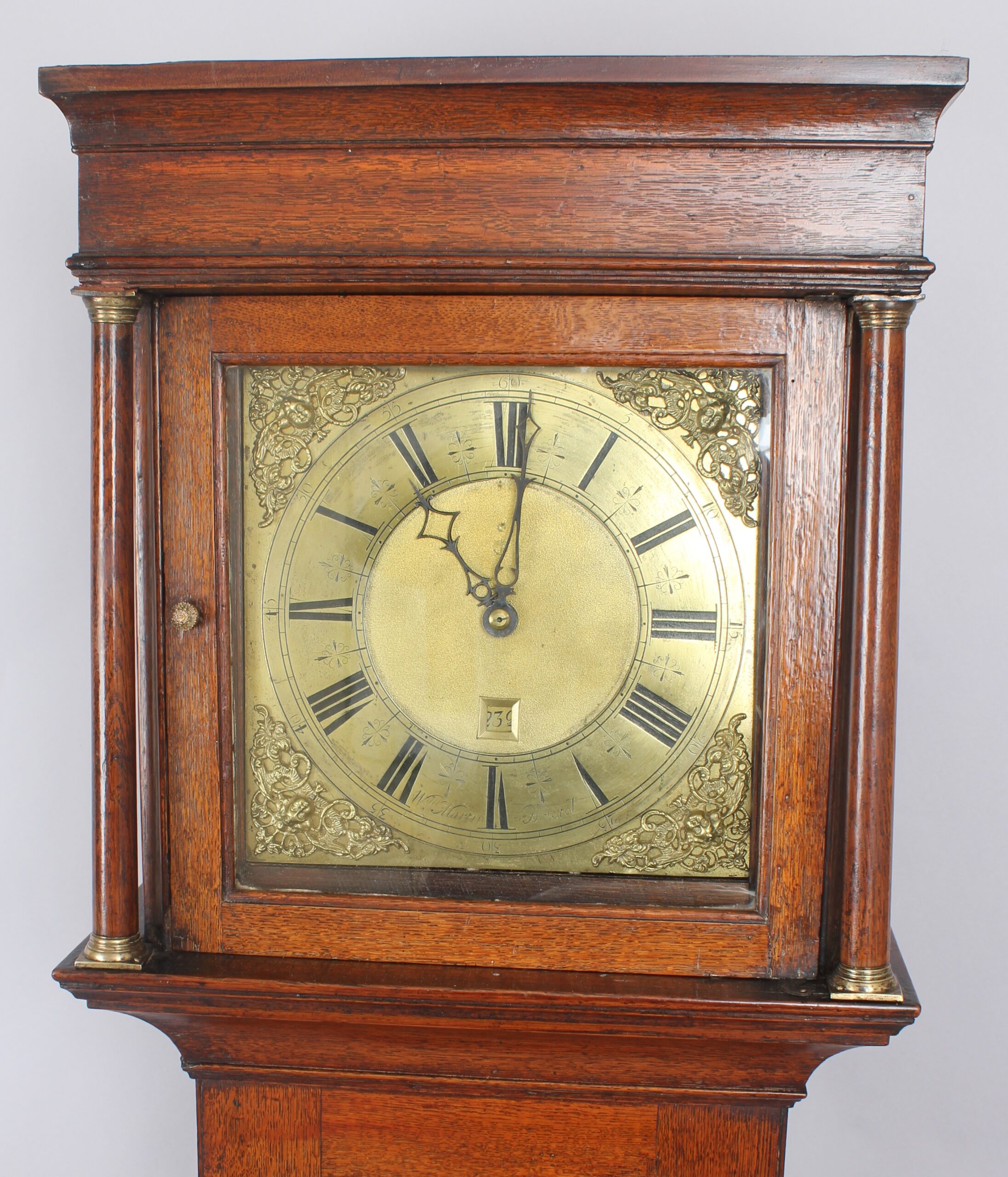 George III period 30-hour long-case clock