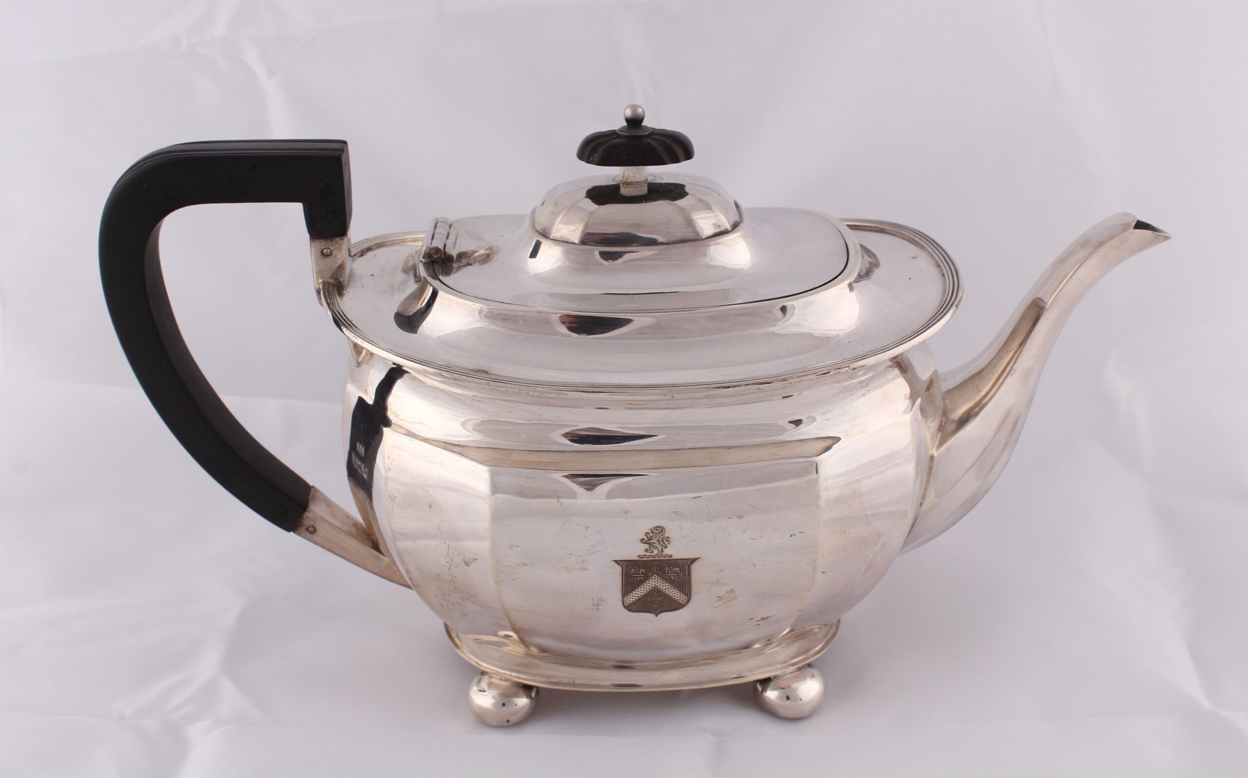 A four piece tea service by H Atkin