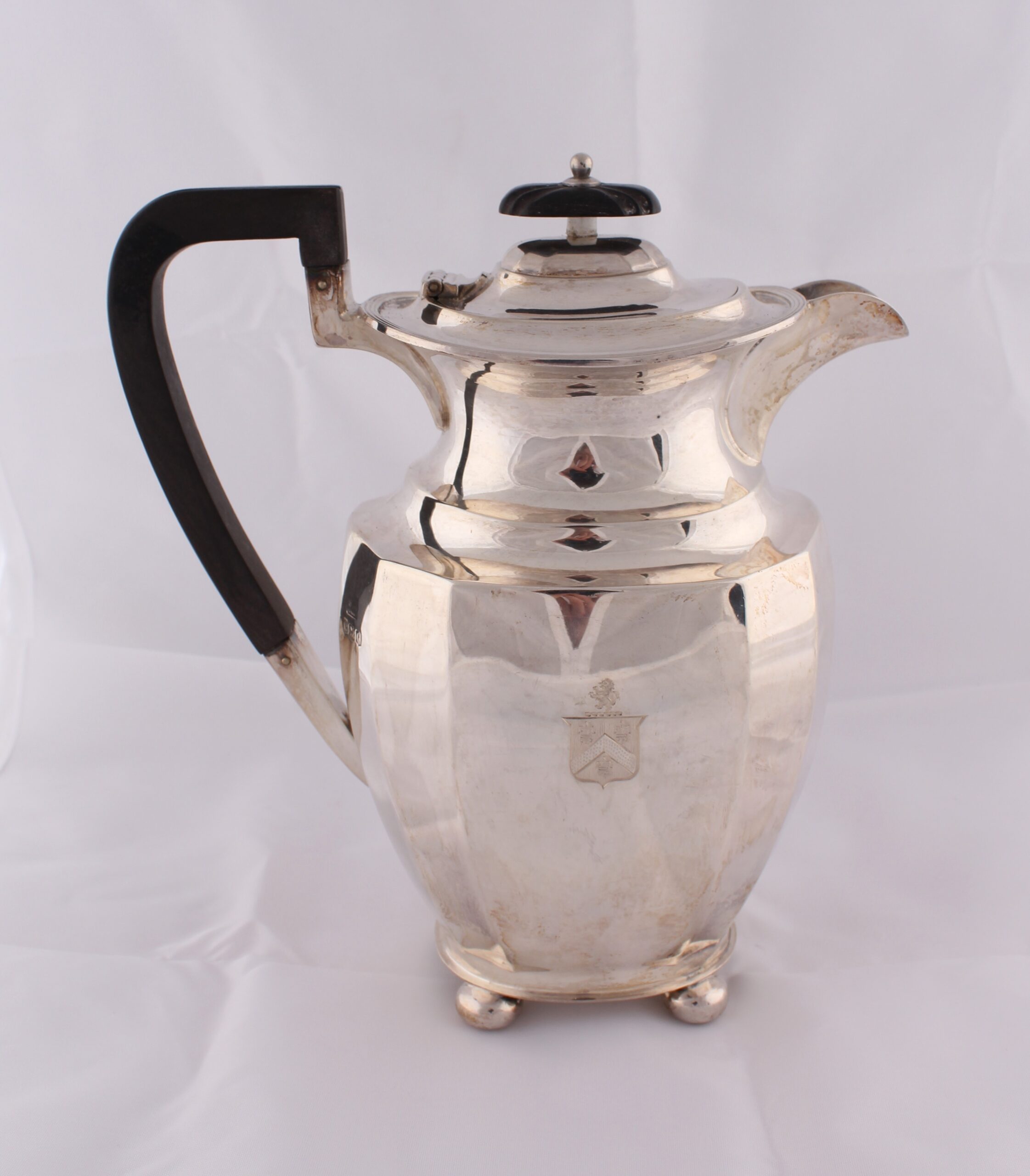 A four piece tea service by H Atkin