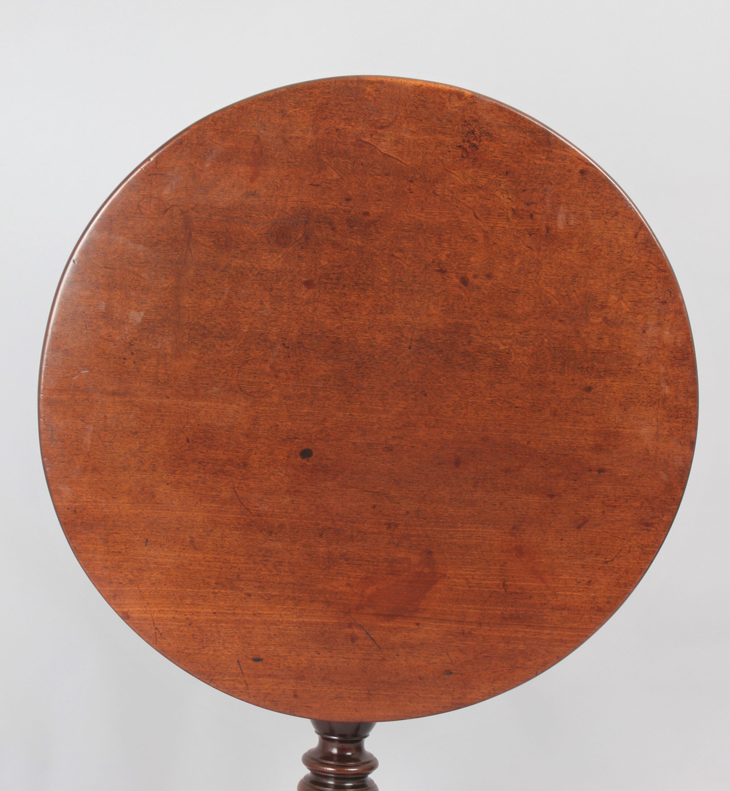 George III period mahogany tripod table