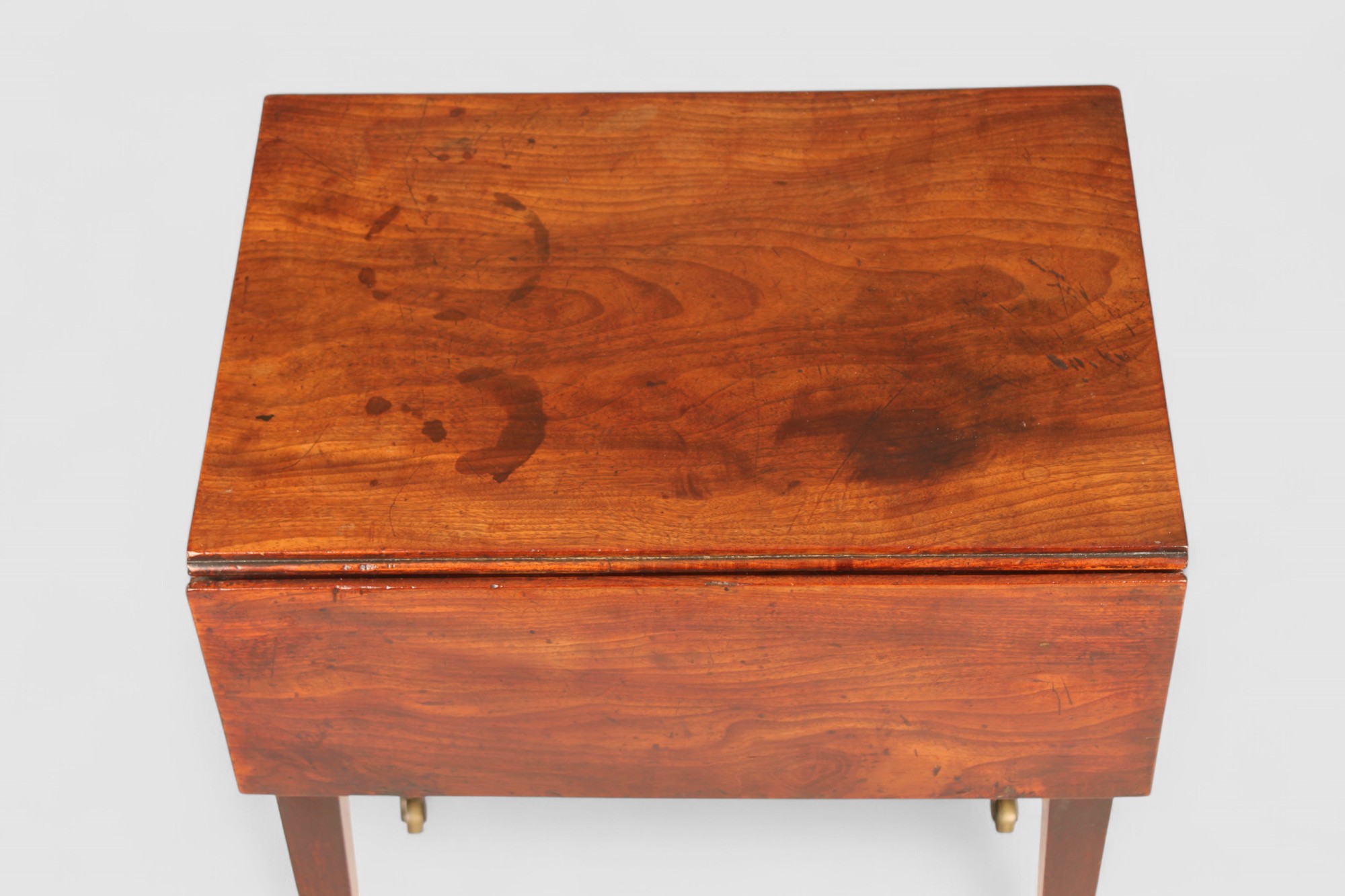 George III period mahogany Deception table