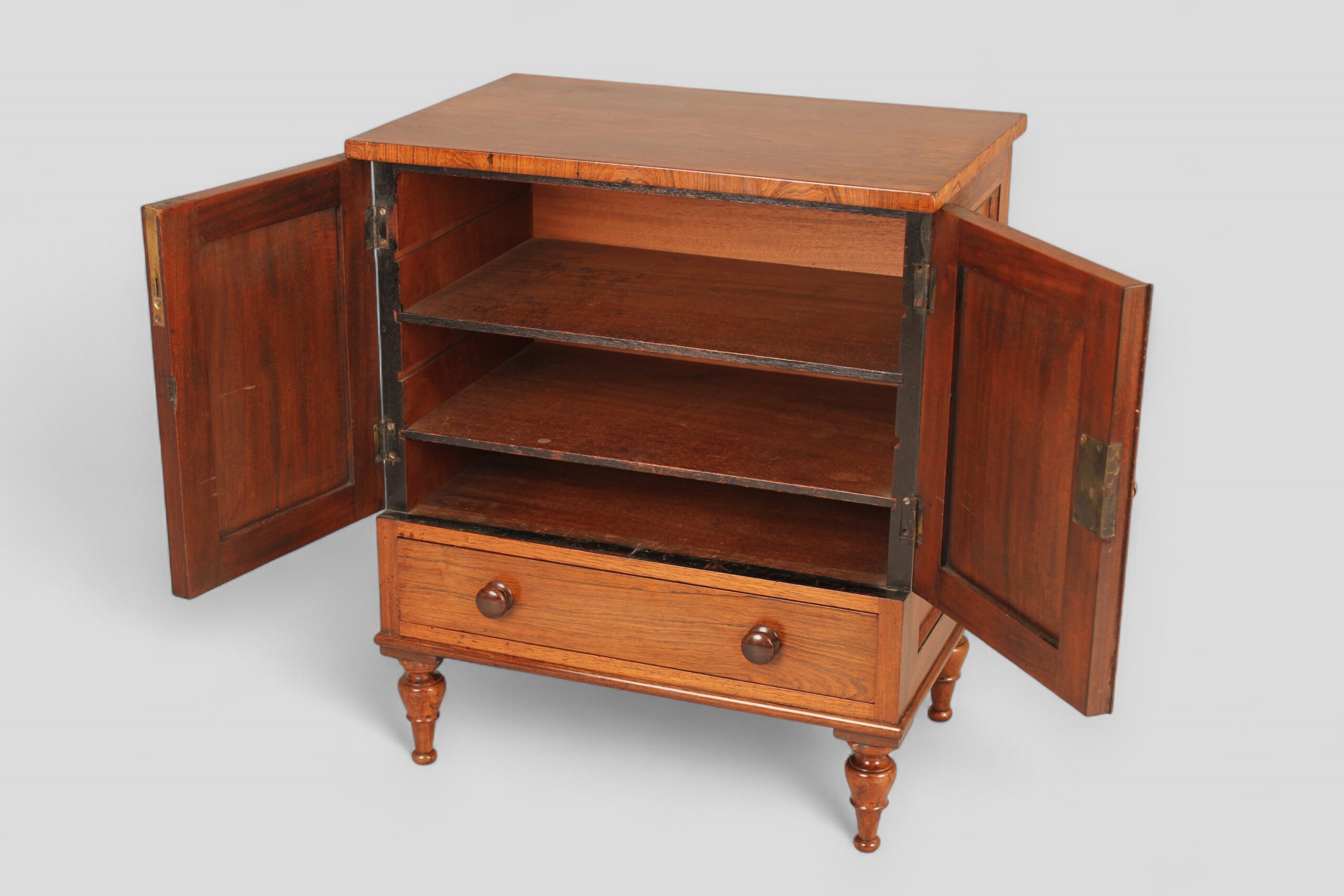 Rosewood two-door cabinet