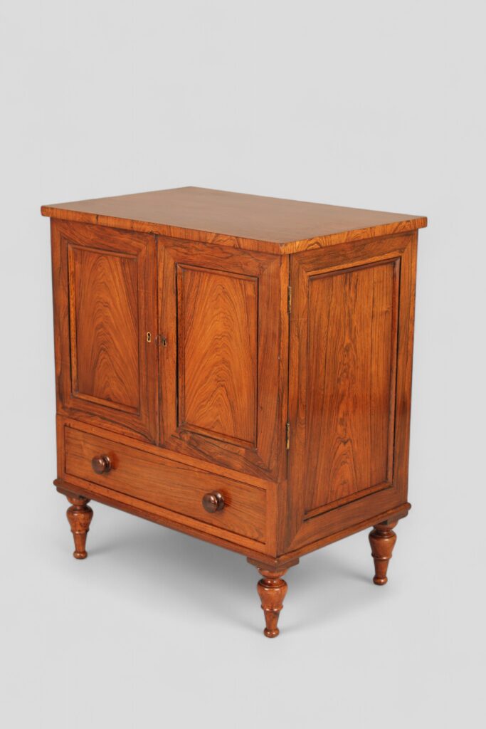 Rosewood two-door cabinet