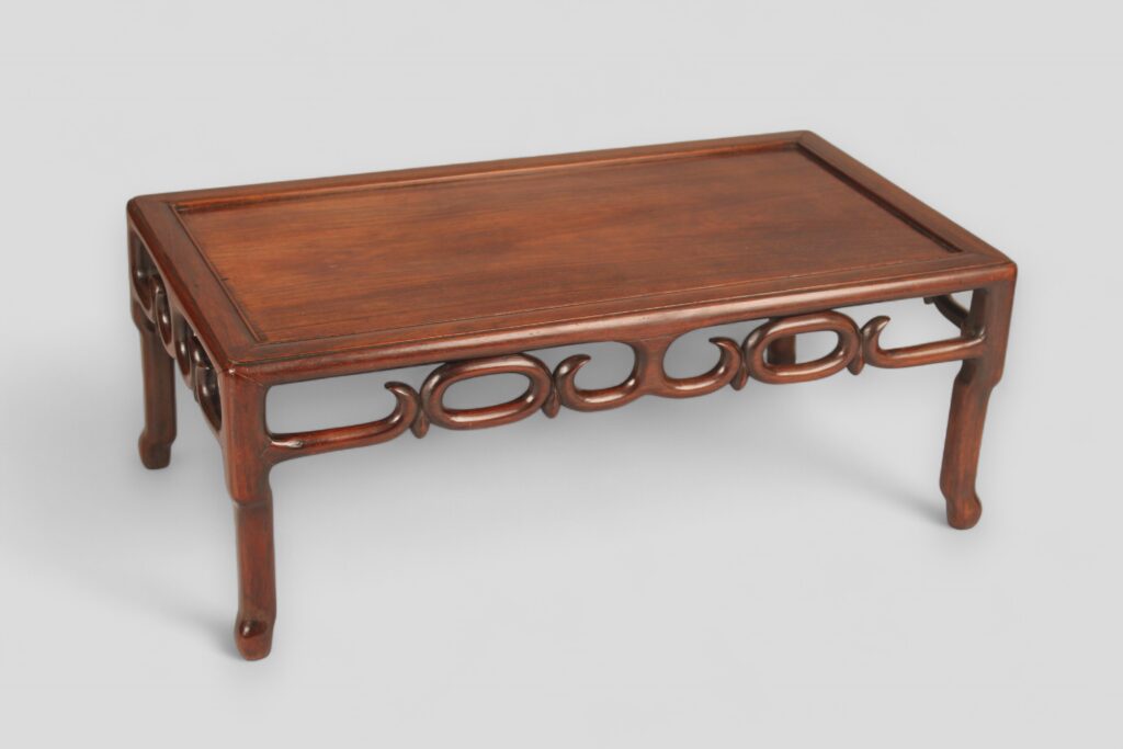 Late 19th century Chinese Kang low Opium table