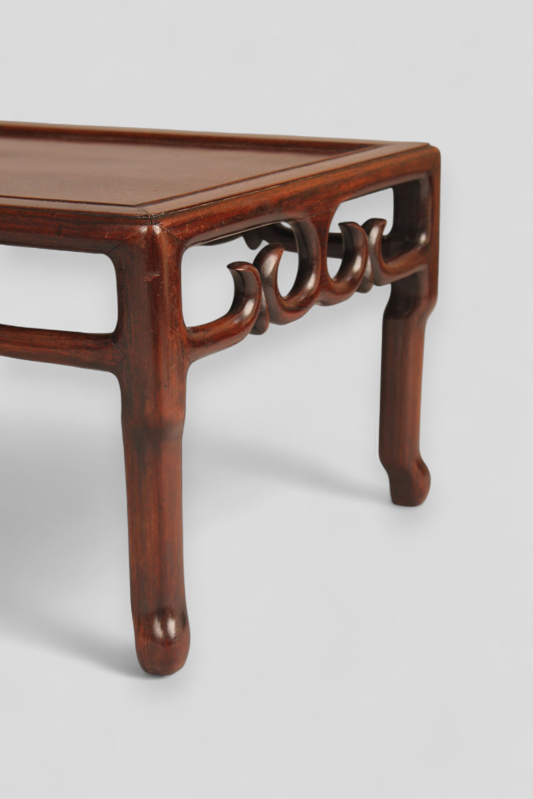 Late 19th century Chinese Kang low Opium table